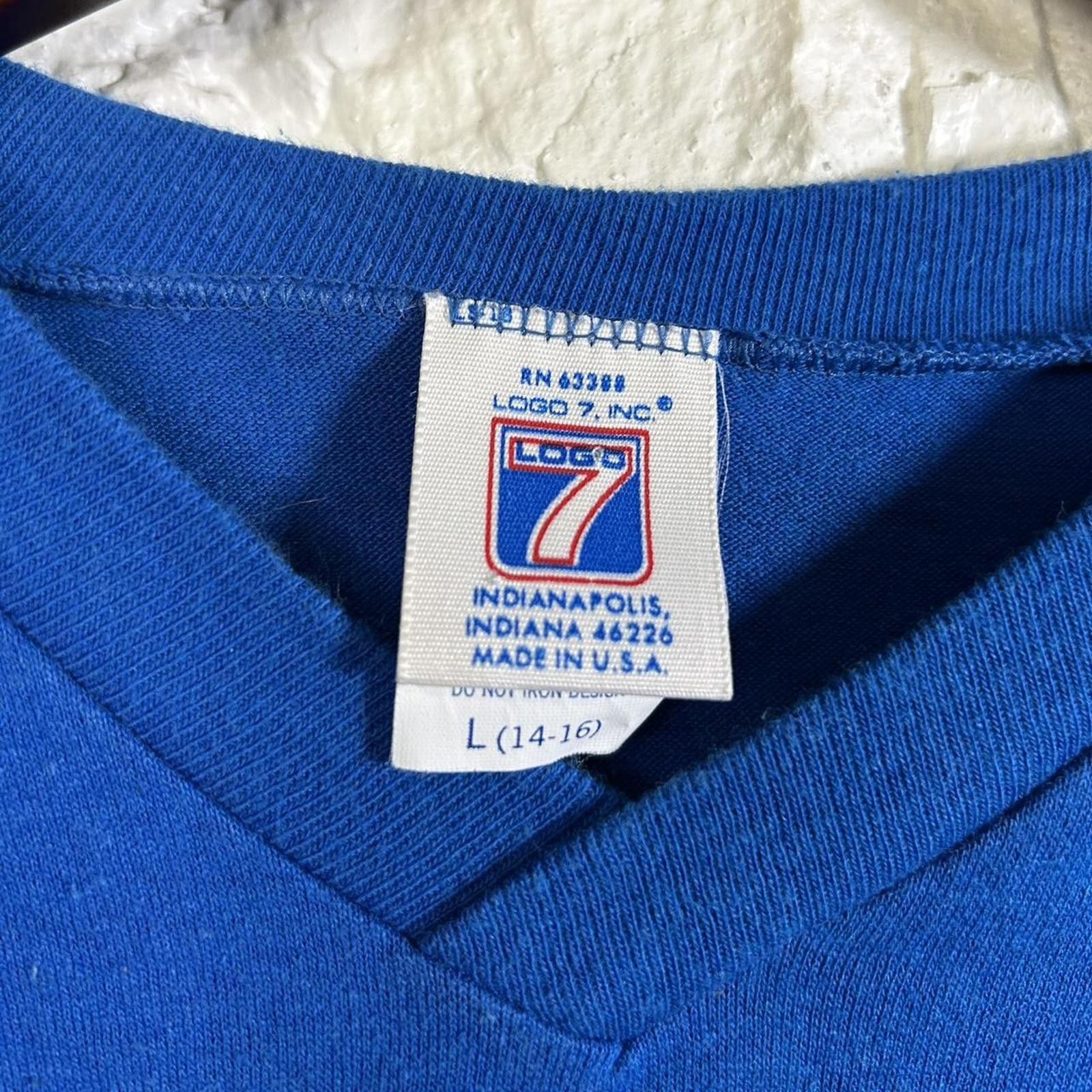 Logo 7 1988 Kansas City Royals Logo 7 Baseball Tee Size Youth Large Size US XXS / EU 40 - 3 Thumbnail