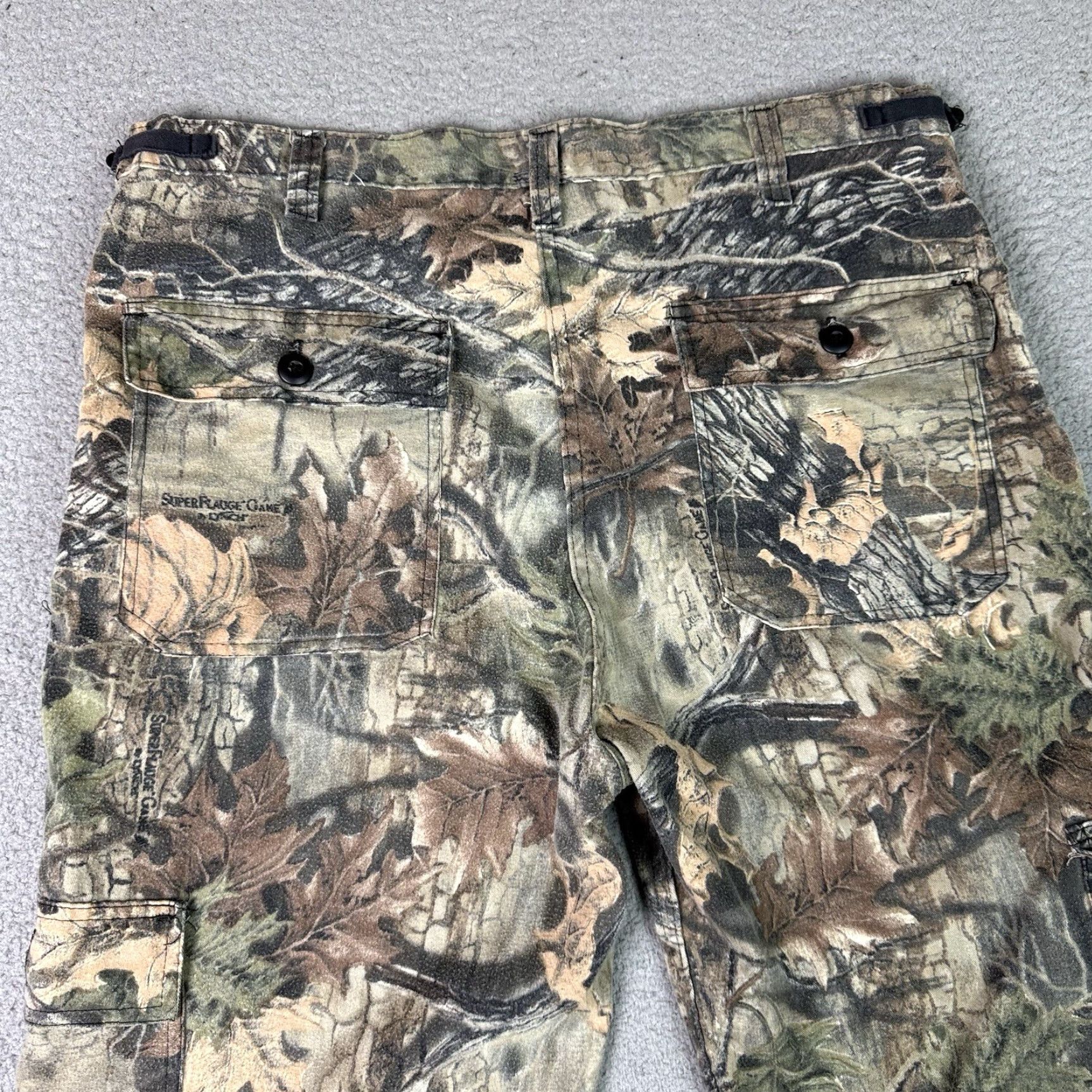 Vintage VINTAGE Lynch Trebark Camo Pants Mens XL Brown Adjustable Superflauge Cargo Size US 36 / EU 52 - 7 Thumbnail