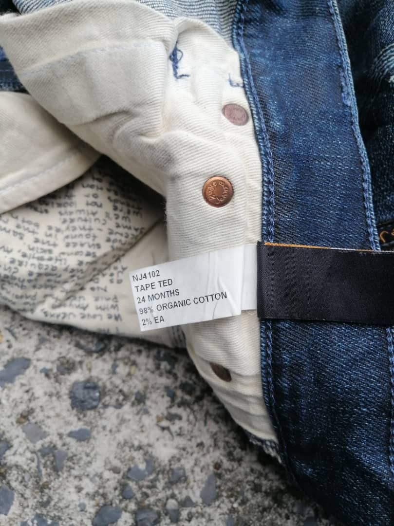 Nudie Jeans Nudie Jeans NJ4102 Tape Ted 24 Months Jeans Size US 30 / EU 46 - 7 Thumbnail