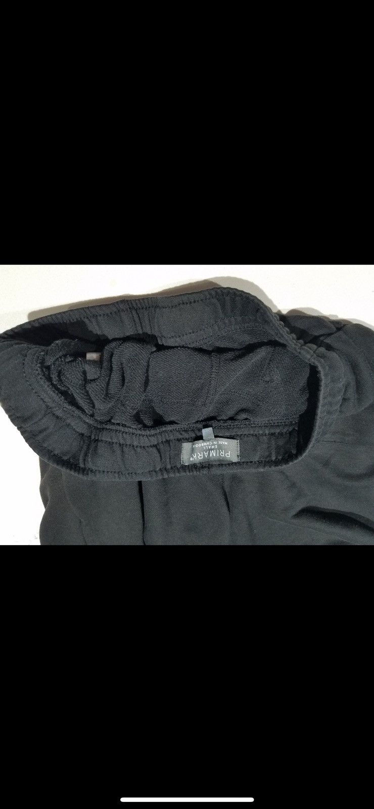 Other Primark Black Elastic Waist Sweat Shorts - Small Size US 27 - 5 Thumbnail