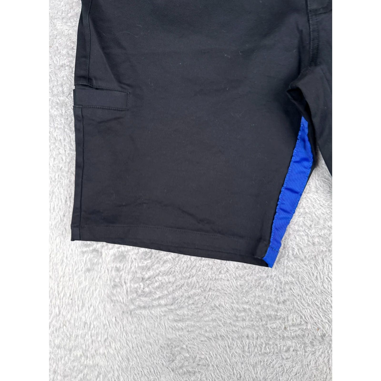 Vintage VINTAGE Pepsi Shorts Men 38 Black Blue Pocket Work Uniform Cotton Blend PM-SHORT 38x10 Size US 38 / EU 54 - 3 Thumbnail