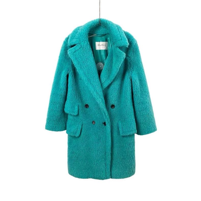 Max Mara Max Mara Blue Teddy Coat Size M / US 6-8 / IT 42-44 - 1 Thumbnail
