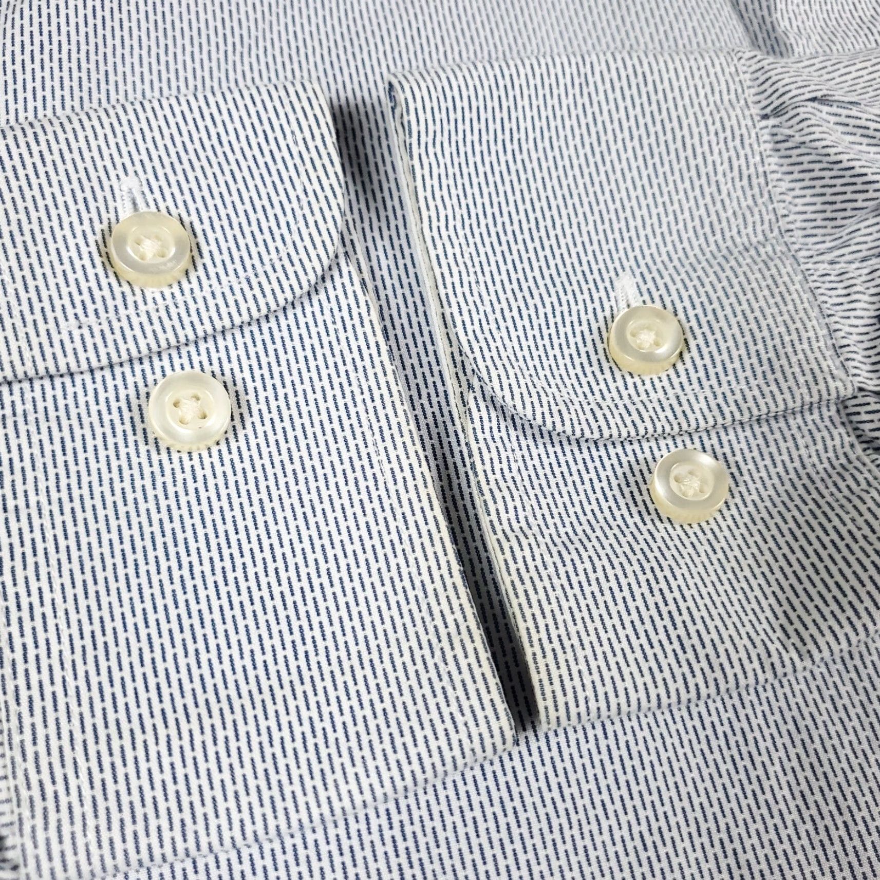 Tommy Hilfiger Tommy Hilfiger Shirt Mens Medium Blue Button-Up Casual Long Sleeve Collared Classic Fit Everyday Wear with Logo Details Size US M / EU 48-50 / 2 - 3 Thumbnail