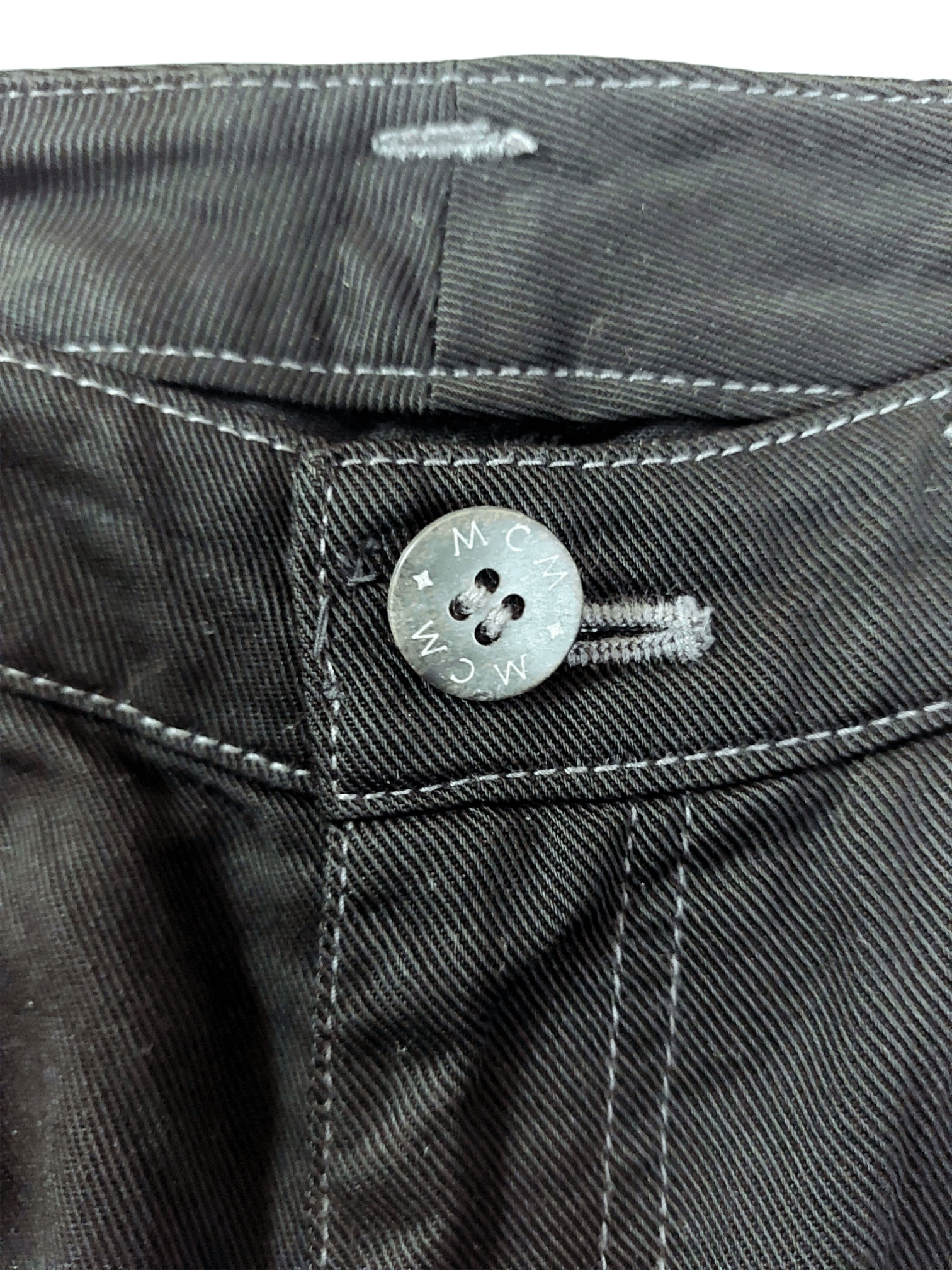 MCM Embroidered Logo MCM Cupra Pants Japan Made Size 26" / US 2 / IT 38 - 6 Thumbnail