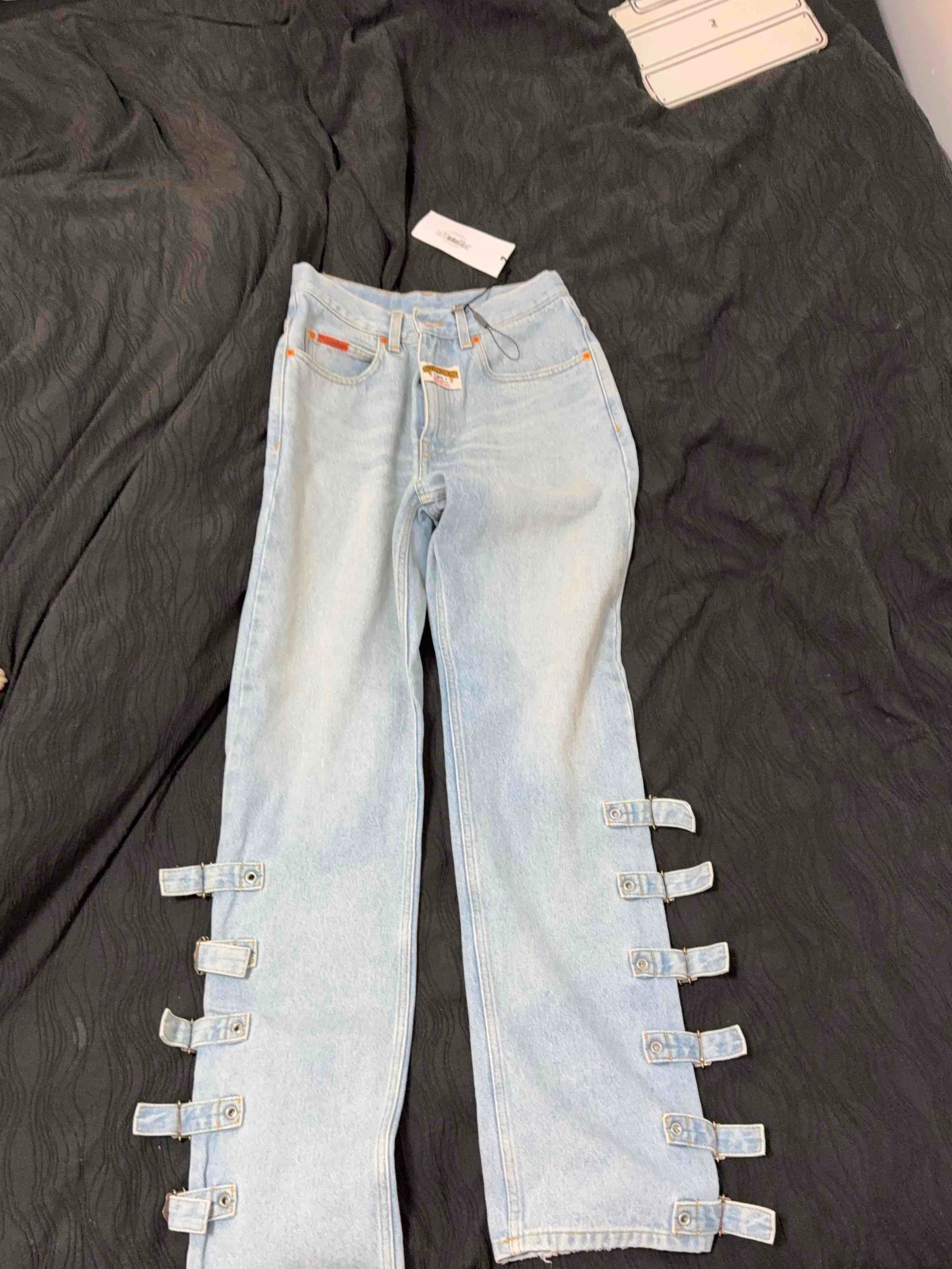 Martine Rose Martine Rose Buckle Detail Jeans Size XS Size US 28 / EU 44 - 1 Thumbnail