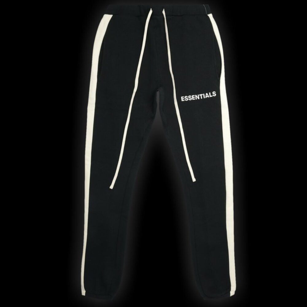 Fear of God Essentials Fear of God Side Stripe Sweatpants Joggers Small Size US 32 / EU 48 - 2 Thumbnail