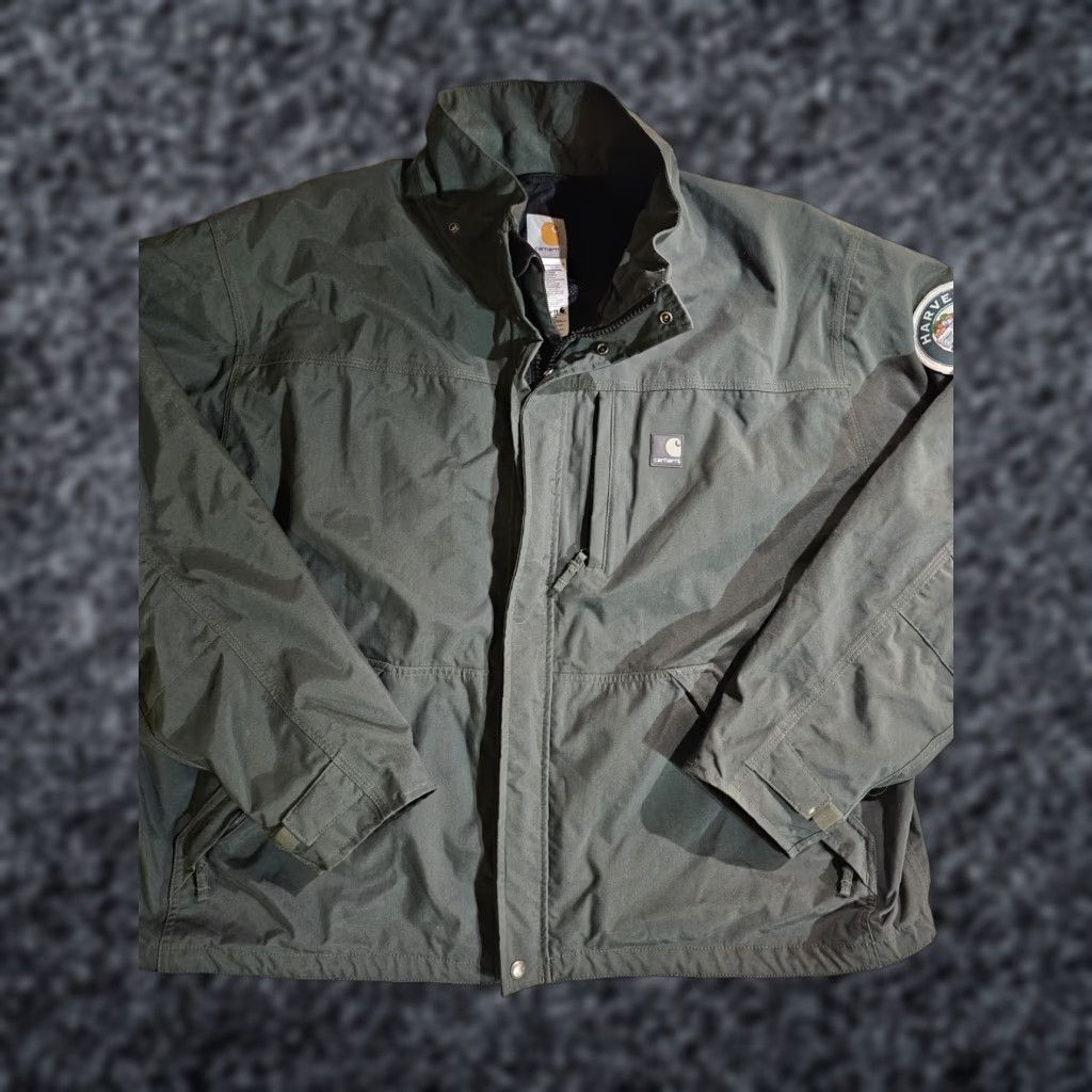 Carhartt Carhartt Signature Waterproof Breathable Softshell Jacket Green Full Zip J162 XL Size US XL / EU 56 / 4 - 1 Thumbnail