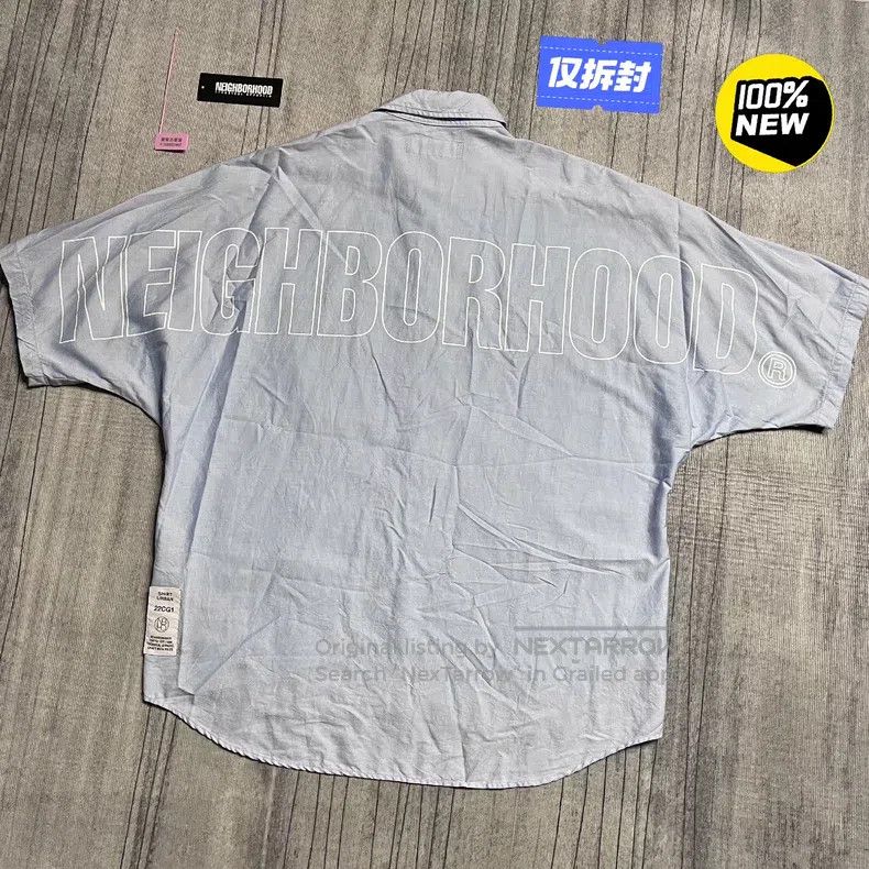Neighborhood Neighborhood Oversized Pocket Printed Short Sleeve Shirt Size US M / EU 48-50 / 2 - 1 Thumbnail