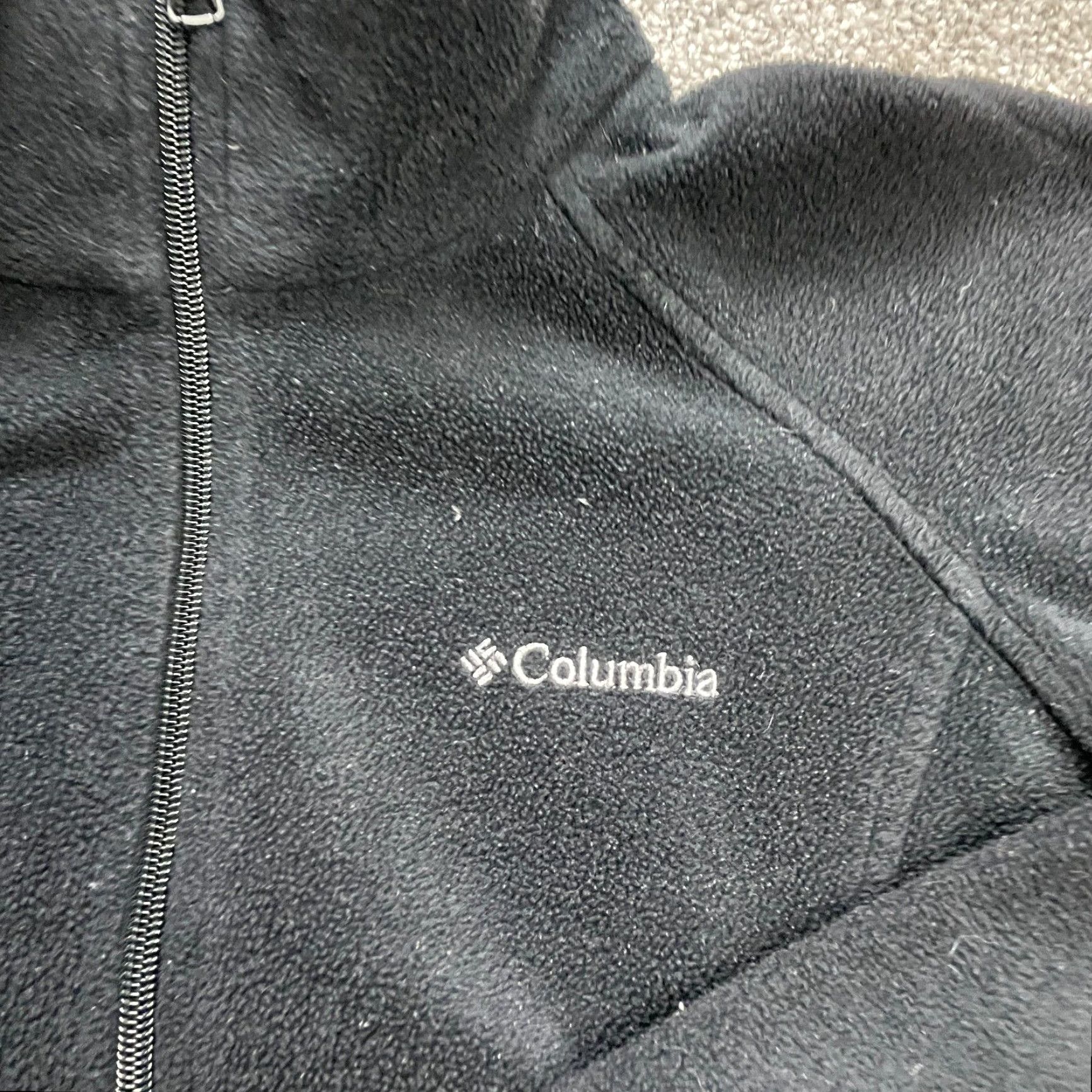 Vintage Columbia Jacket Womens XS Black Omni Heat Full Zip Pockets Fleece Outdoor Hiking Size XS / US 0-2 / IT 36-38 - 5 Thumbnail