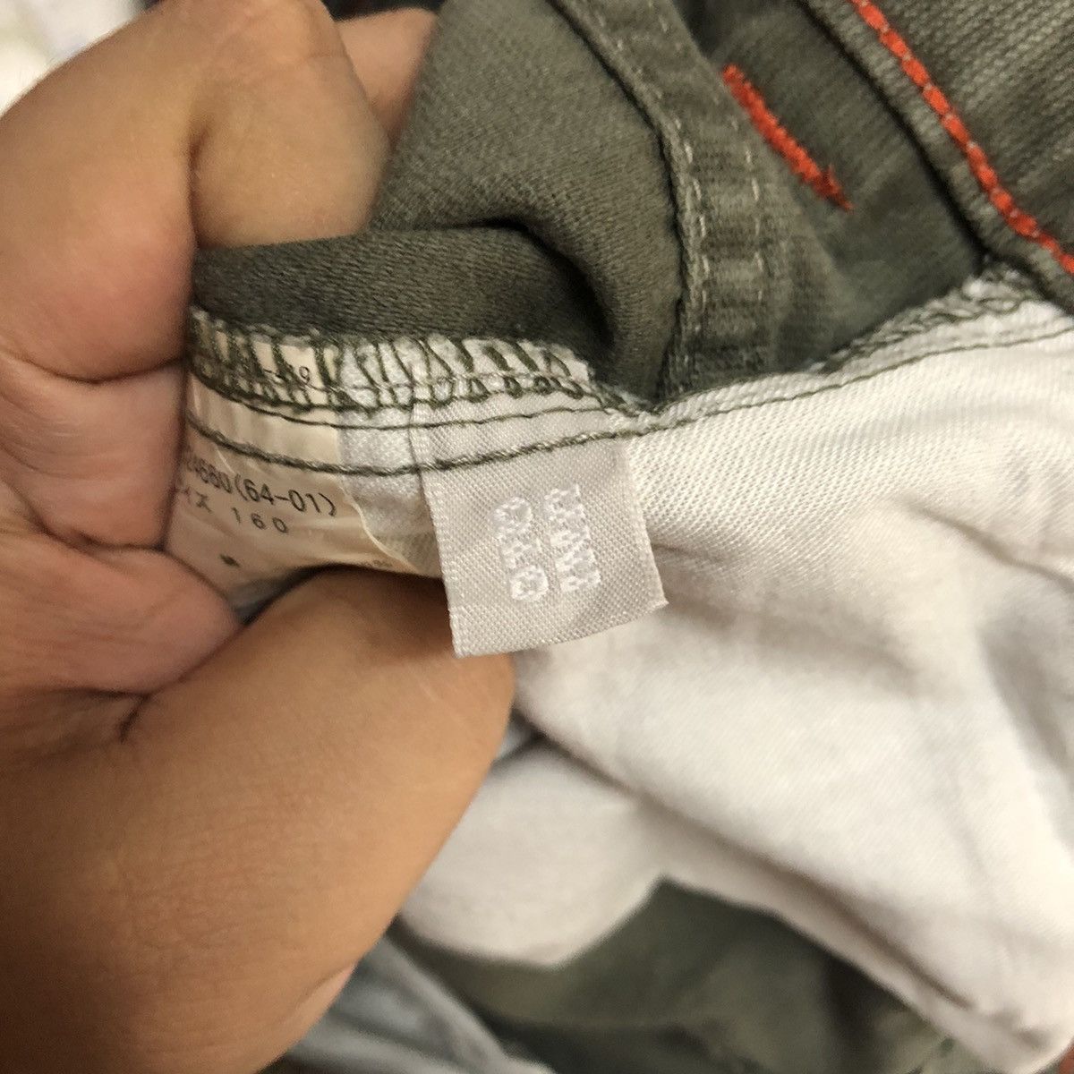 Japanese Brand DLL Uniqlo Cargo utility tactical Multipocket Pants #C070 Size US 27 - 18 Thumbnail