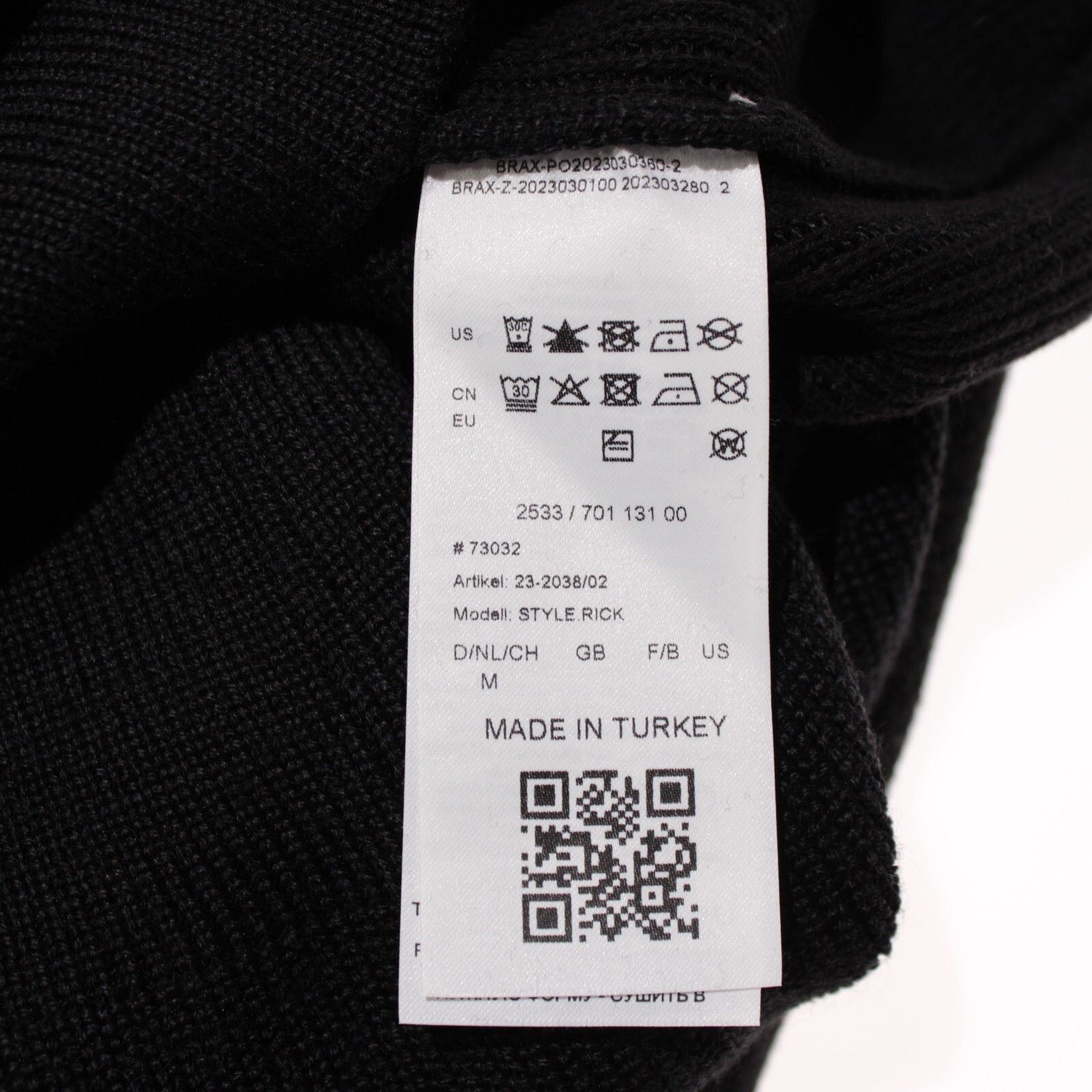 BRAX BRAX Sweater Size US M in Black Size US M / EU 48-50 / 2 - 8 Thumbnail
