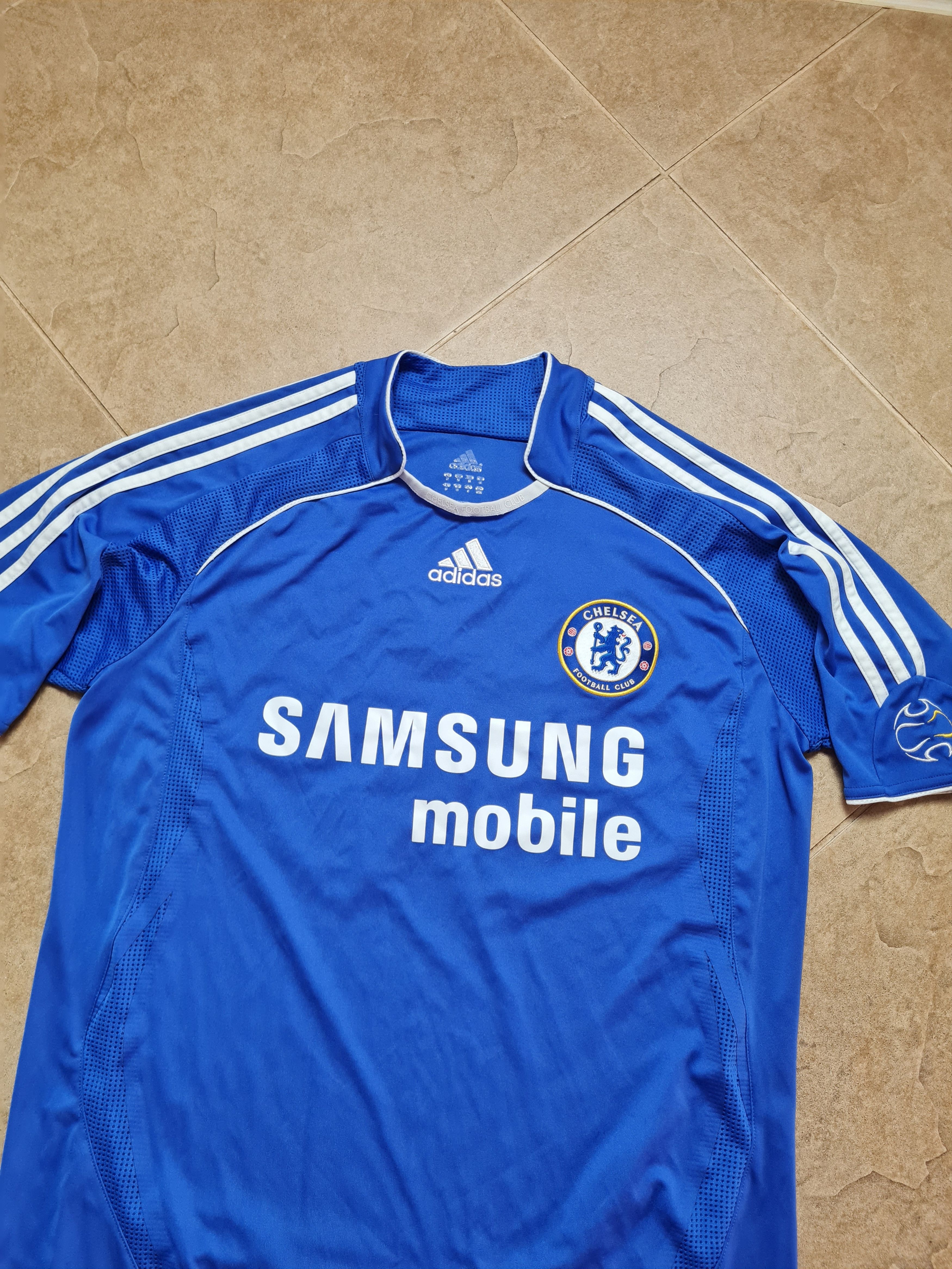 Adidas Soccer Shirt #13 Football Jersey Adidas Chelsea 2006-2008 Size US M / EU 48-50 / 2 - 6 Thumbnail