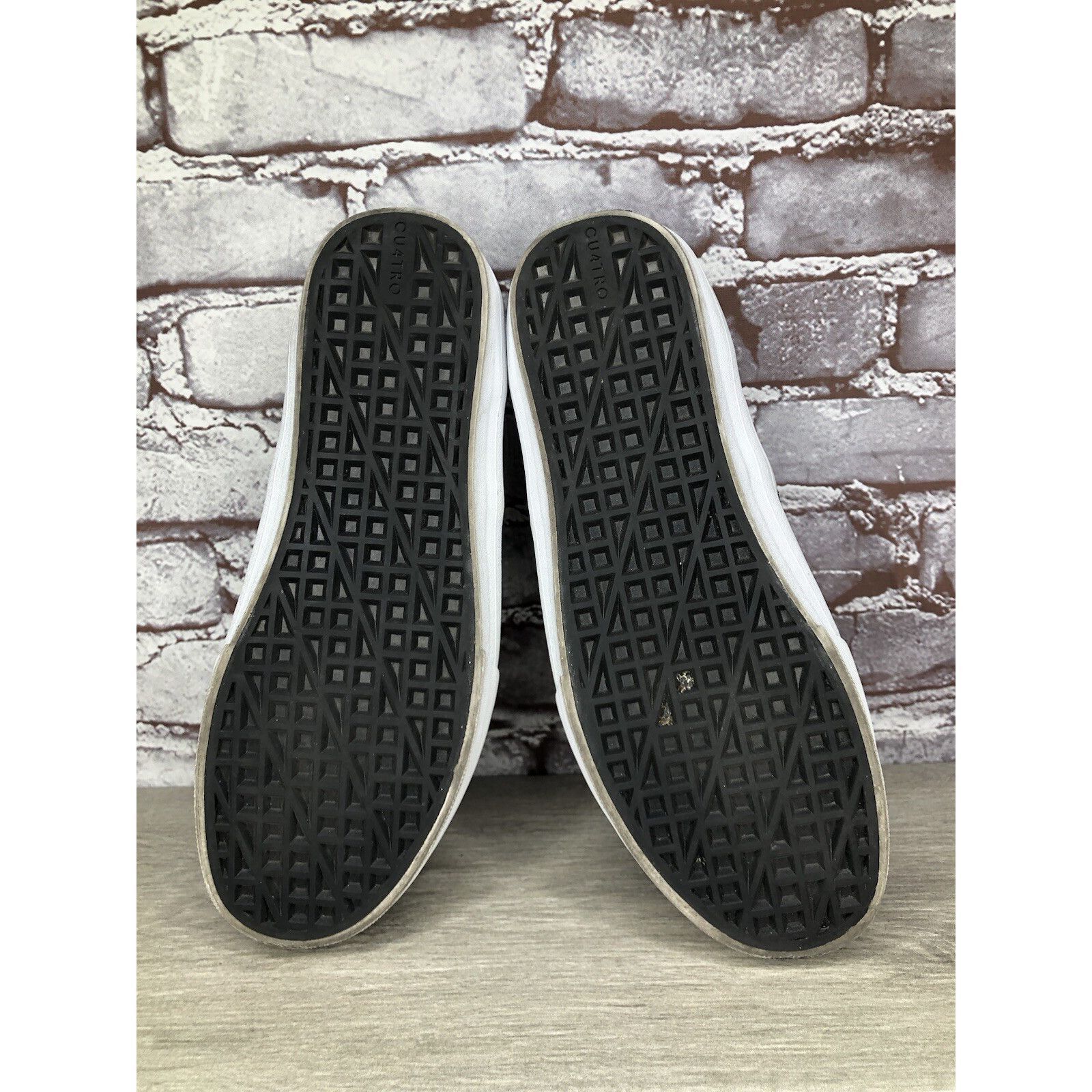Other CU4TRO Black Suede Leather Lace Up Low Top Sneakers Shoes Wo Size US 10 / IT 40 - 21 Thumbnail