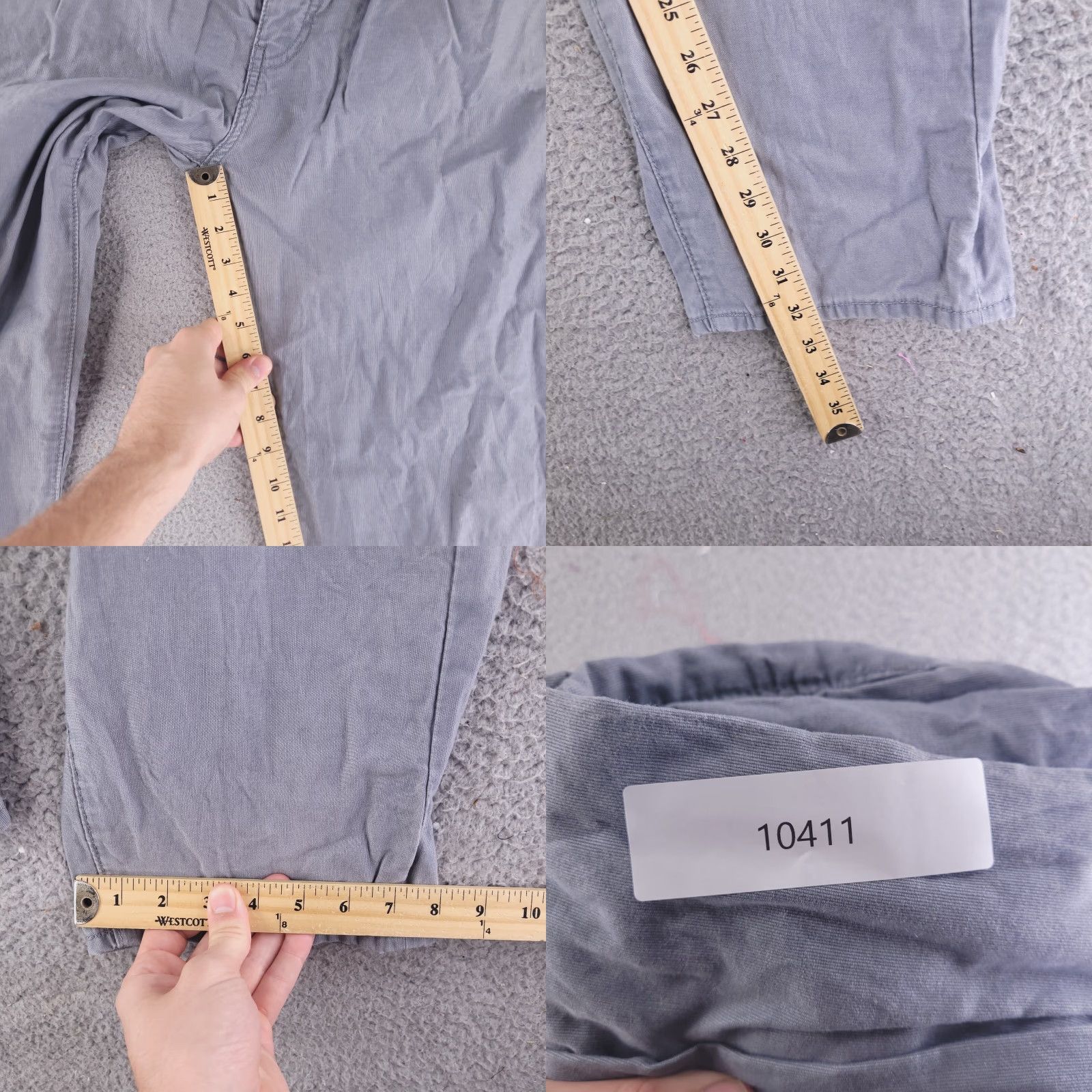 Dockers **Dockers Gray Chino Pants Mens 36x32 Regular Fit Corduroy** User: **Dockers Mens Gray Chino Pants 36x32 Regular Fit Corduroy** Size US 36 / EU 52 - 8 Thumbnail