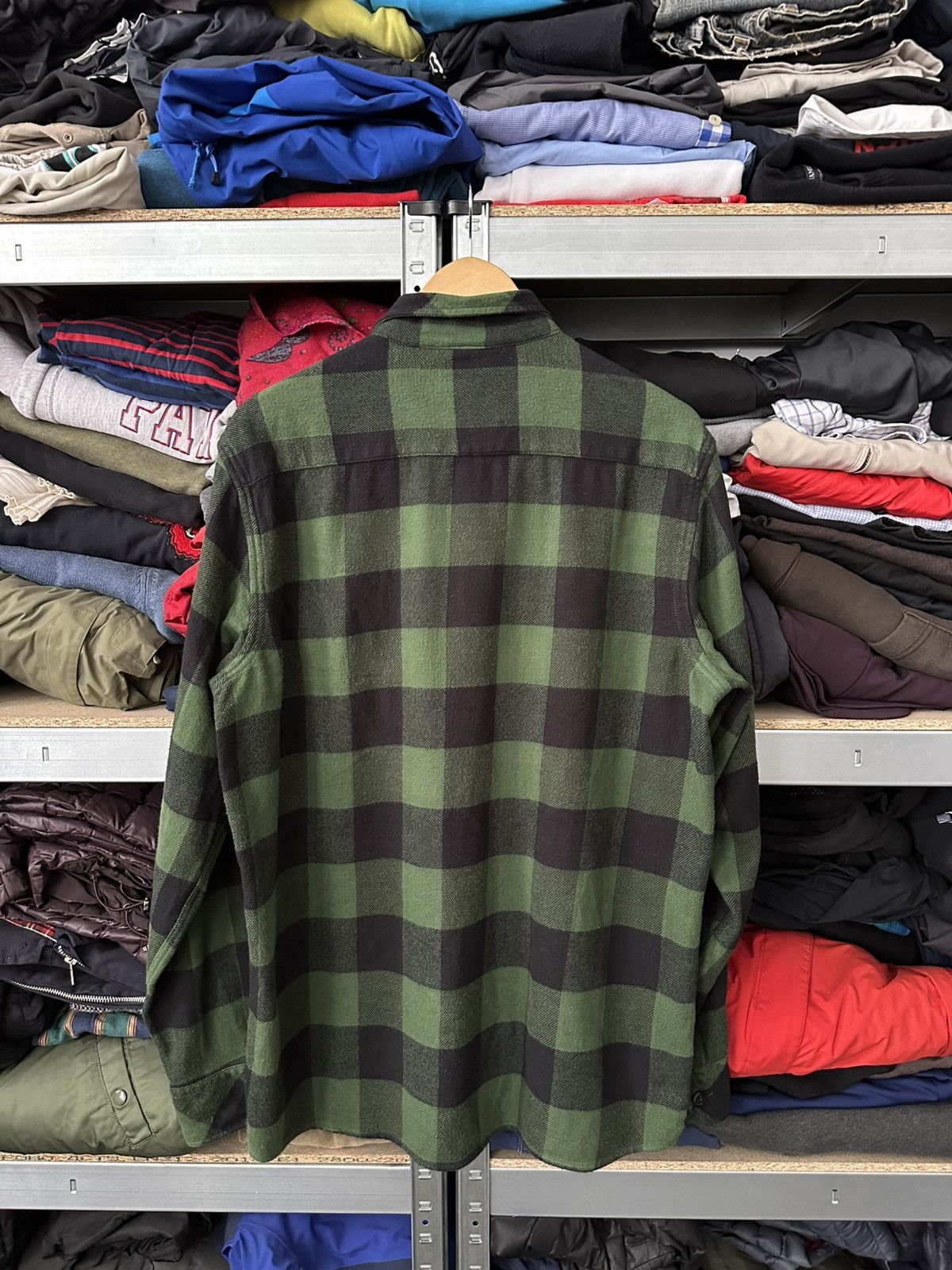 Dickies Vintage Dickies Flannel Shirt Green Checkered Button Up Y2K Size US XL / EU 56 / 4 - 13 Thumbnail