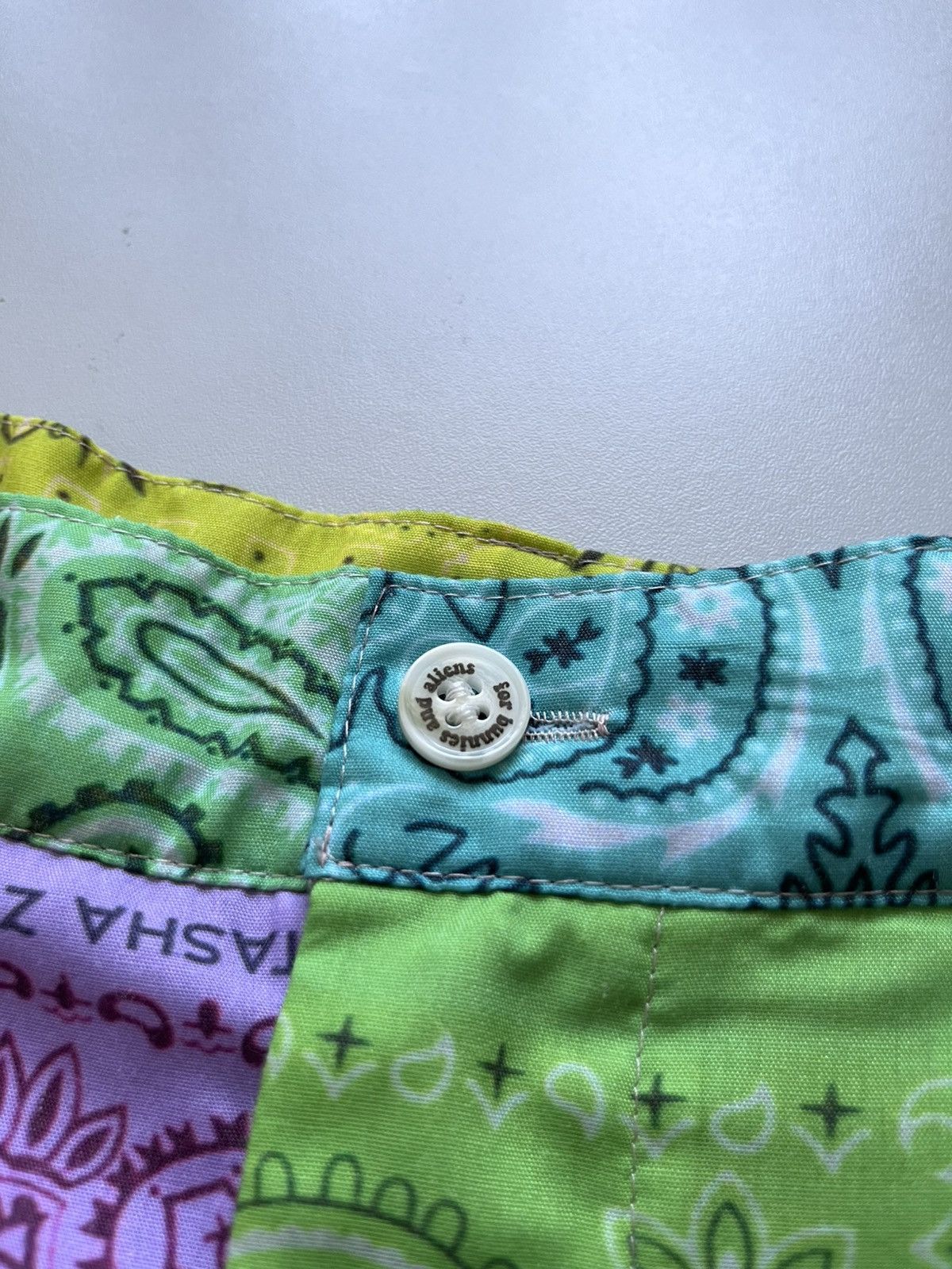 Natasha Zinko Natasha Zinko SS20 runway sample bandana pattern shorts Size US 34 / EU 50 - 4 Thumbnail