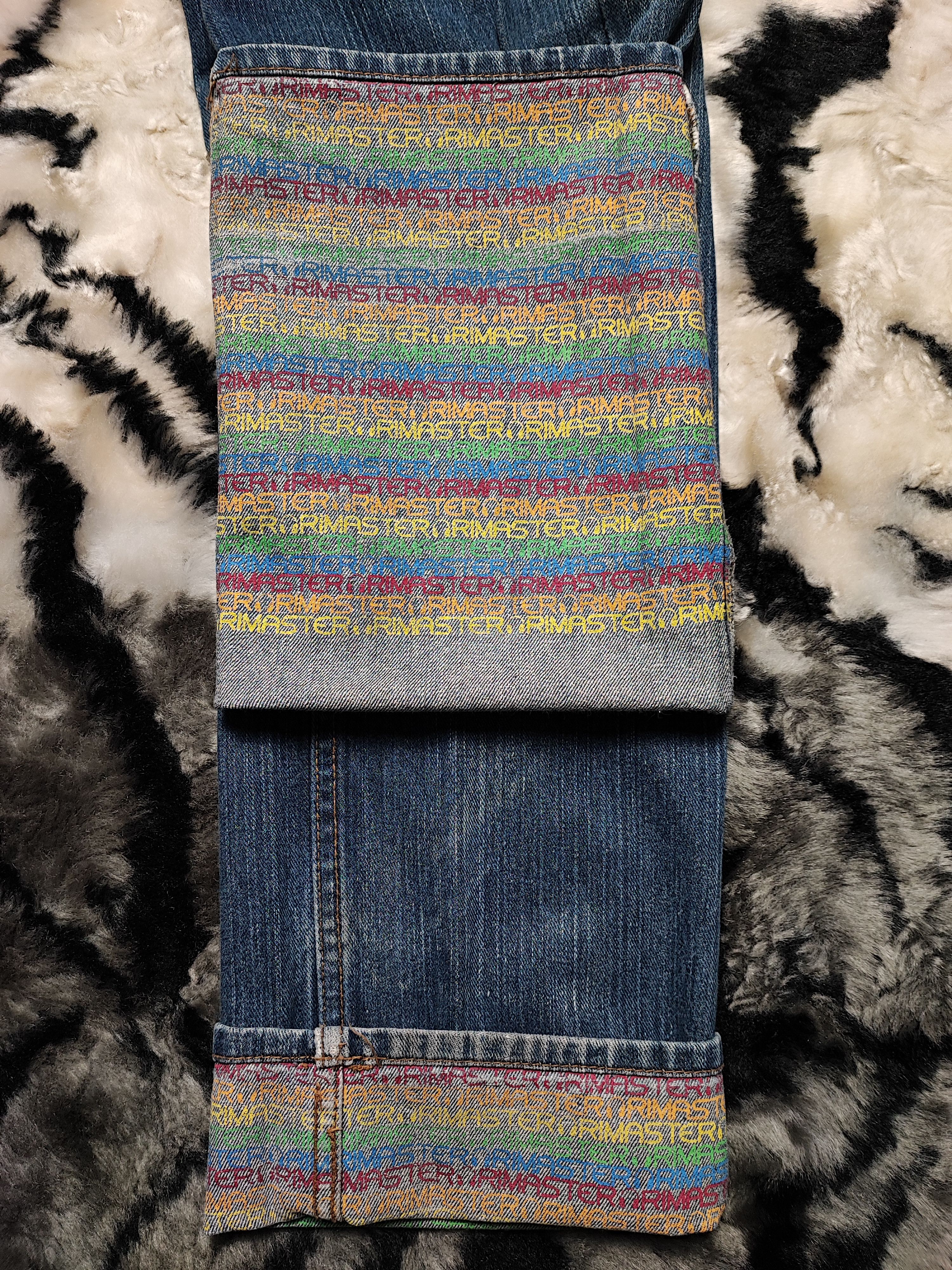 Japanese Brand × Vintage Rimaster Grunge Distressed Denim Jeans Size US 32 / EU 48 - 16 Thumbnail