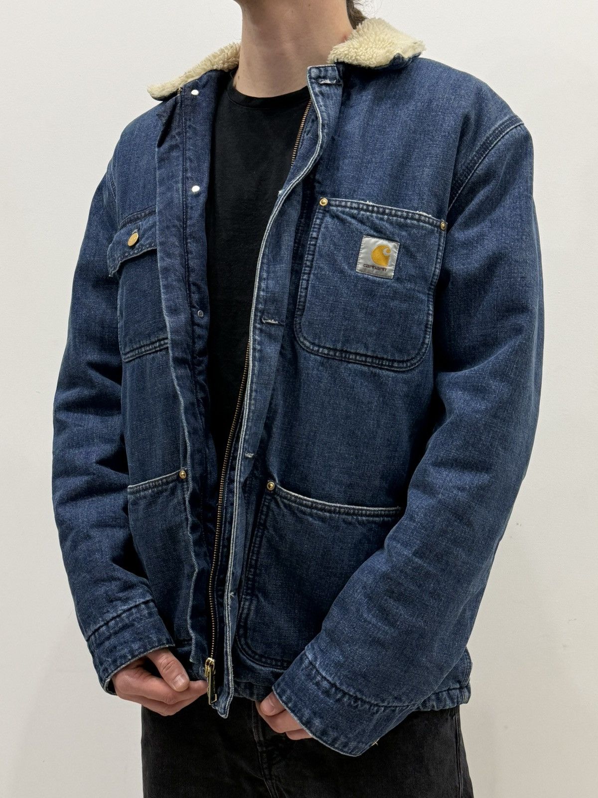Carhartt Carhartt WIP Fairmount Denim Coat Jacket Detroit Michigan Size US L / EU 52-54 / 3 - 2 Thumbnail
