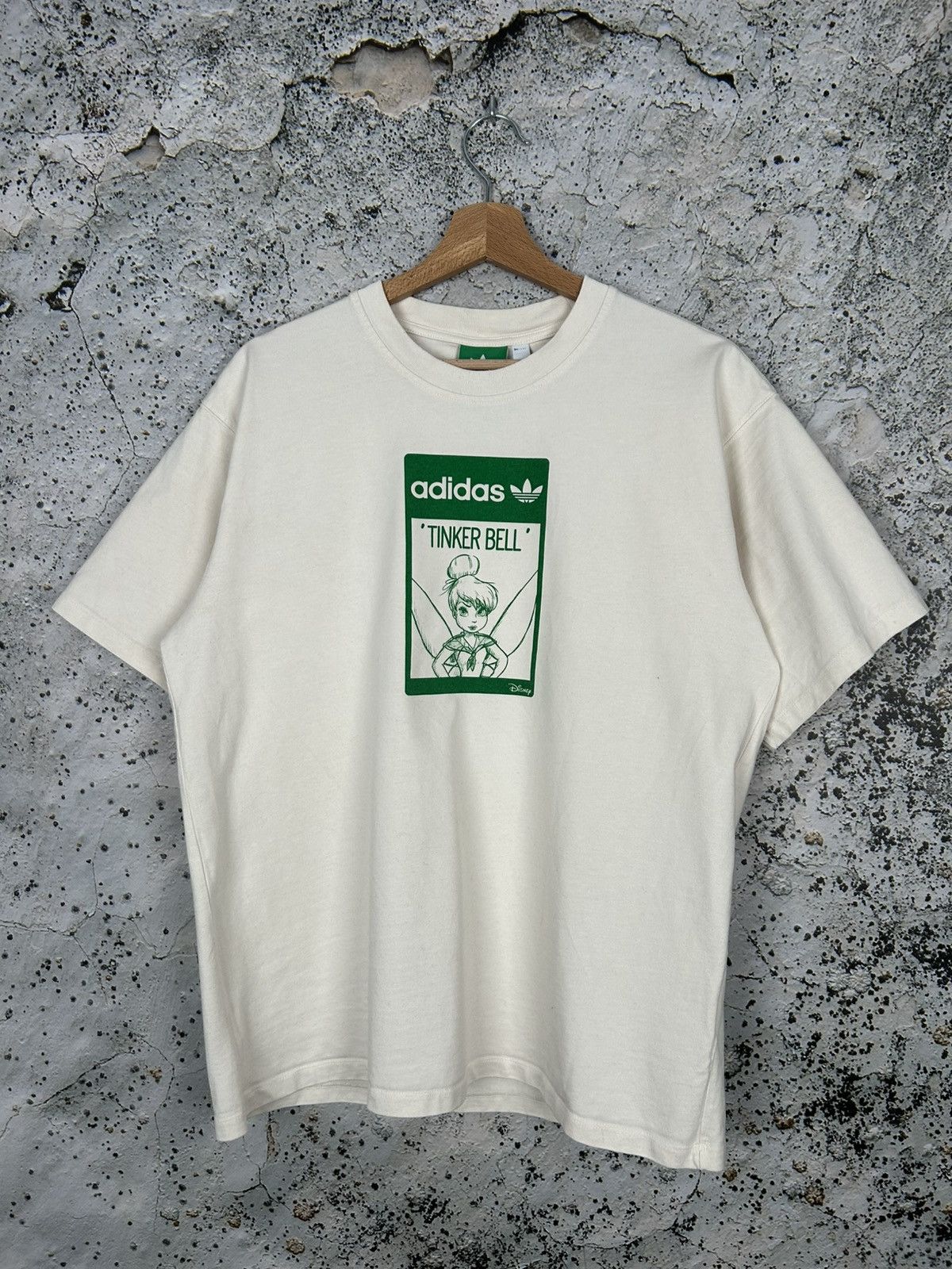 Adidas Adidas x Disney Tinker Bell Graphic Tee Sport Streetwear Size US M / EU 48-50 / 2 - 1 Thumbnail