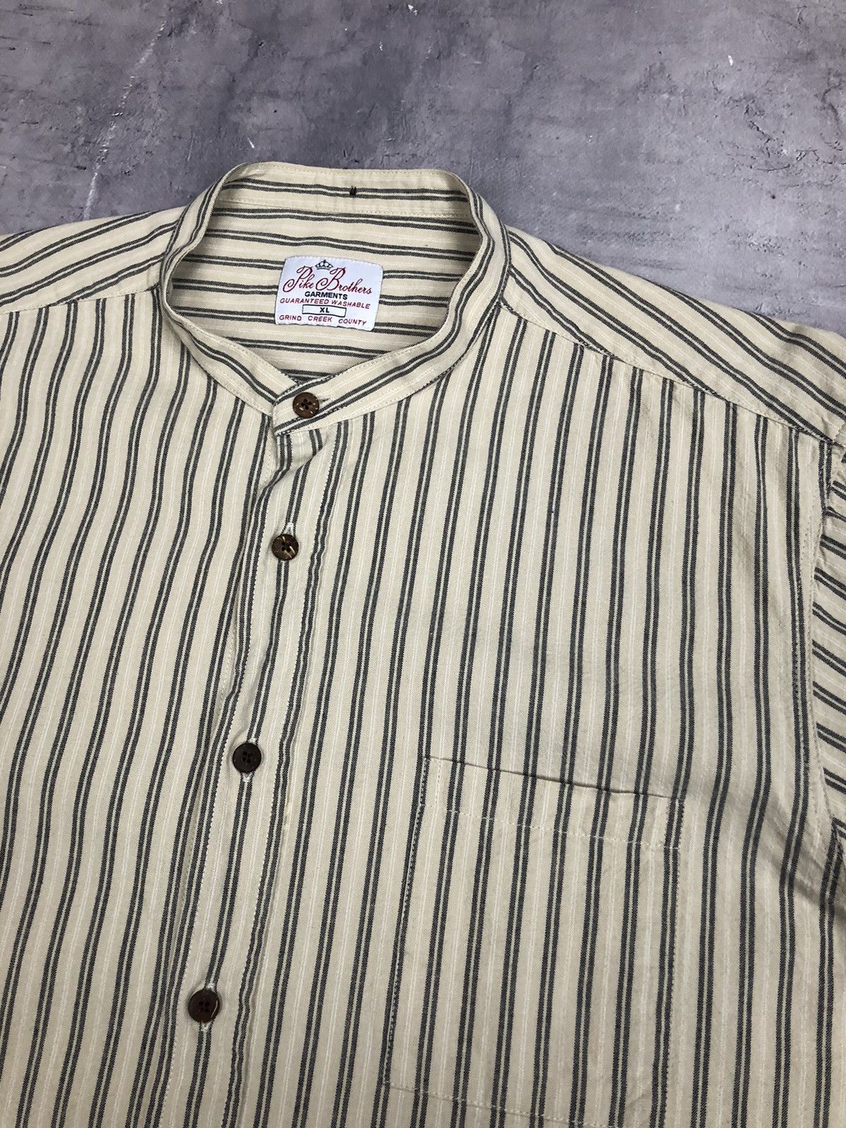 Pike Brothers × Vintage Pike Brothers 1923 Buccaneer Shirt Size US XL / EU 56 / 4 - 3 Thumbnail