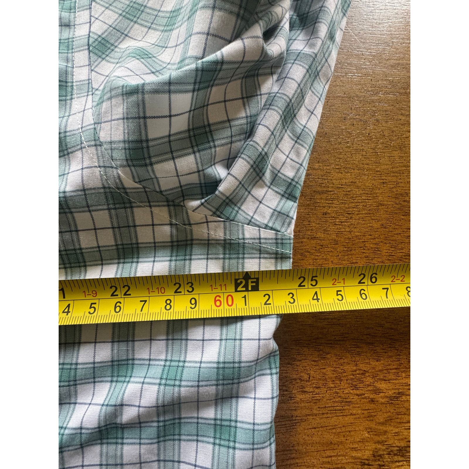 L.L. Bean 100 Percent Cotton L.L.Bean Green Plaid Button Down Shirt L Size US L / EU 52-54 / 3 - 6 Thumbnail