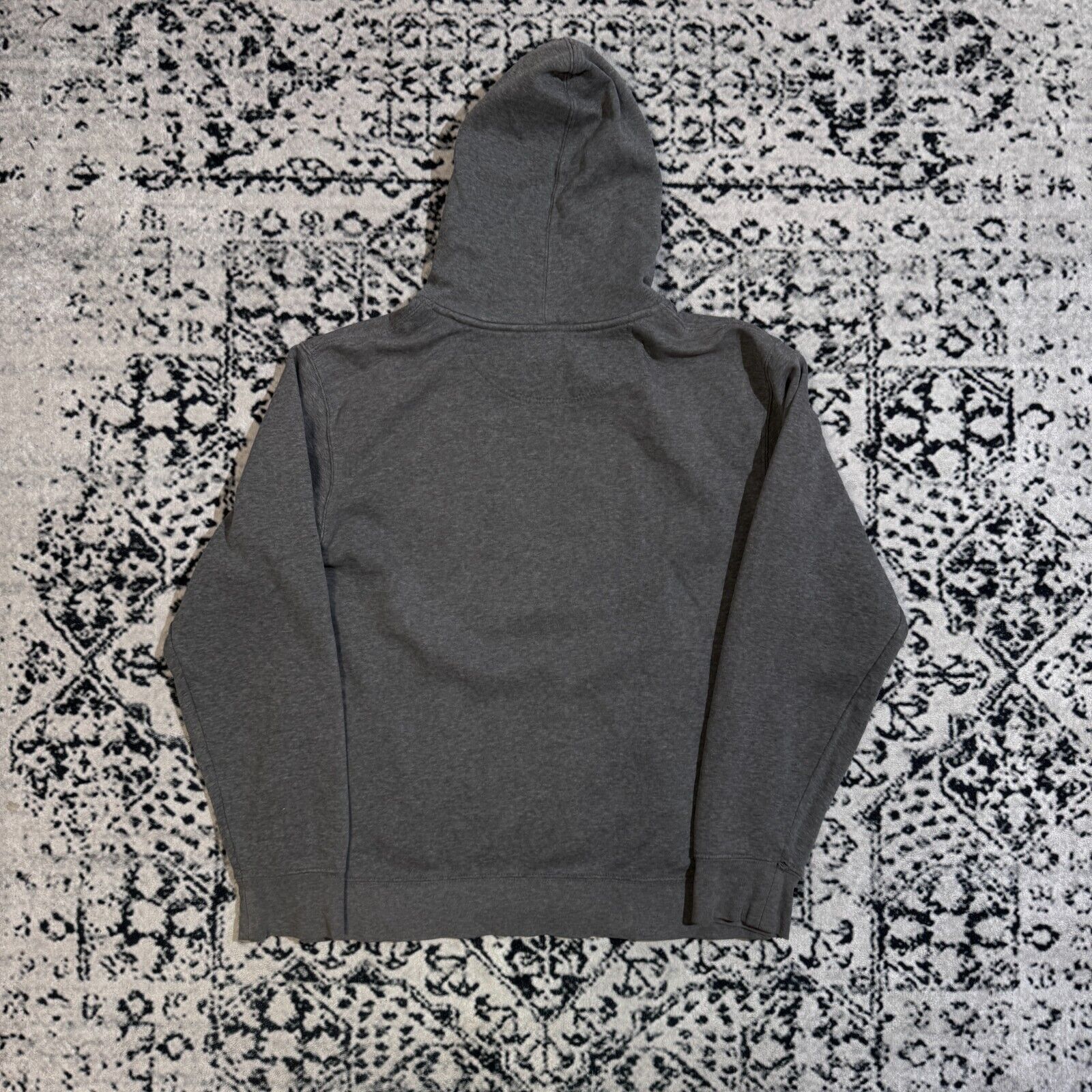 Vintage Vintage Unisex Grey Cotton Hoodie Size M Regular Fit Size US M / EU 48-50 / 2 - 7 Thumbnail