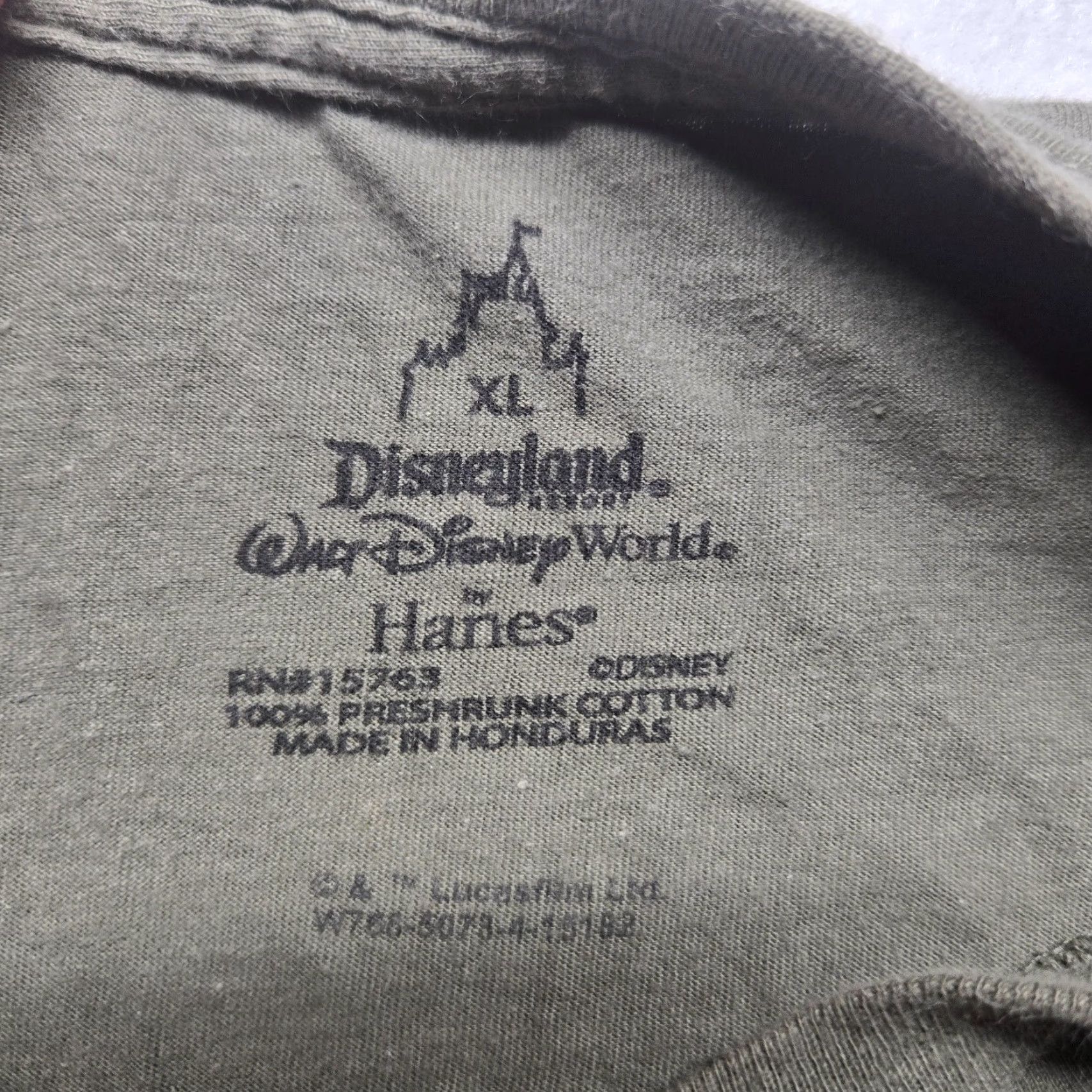 Hanes Disney Star Wars Stormtrooper Graphic T-Shirt Men’s XL Cotton Short Sleeve Gray/Brown Size US XL / EU 56 / 4 - 3 Thumbnail
