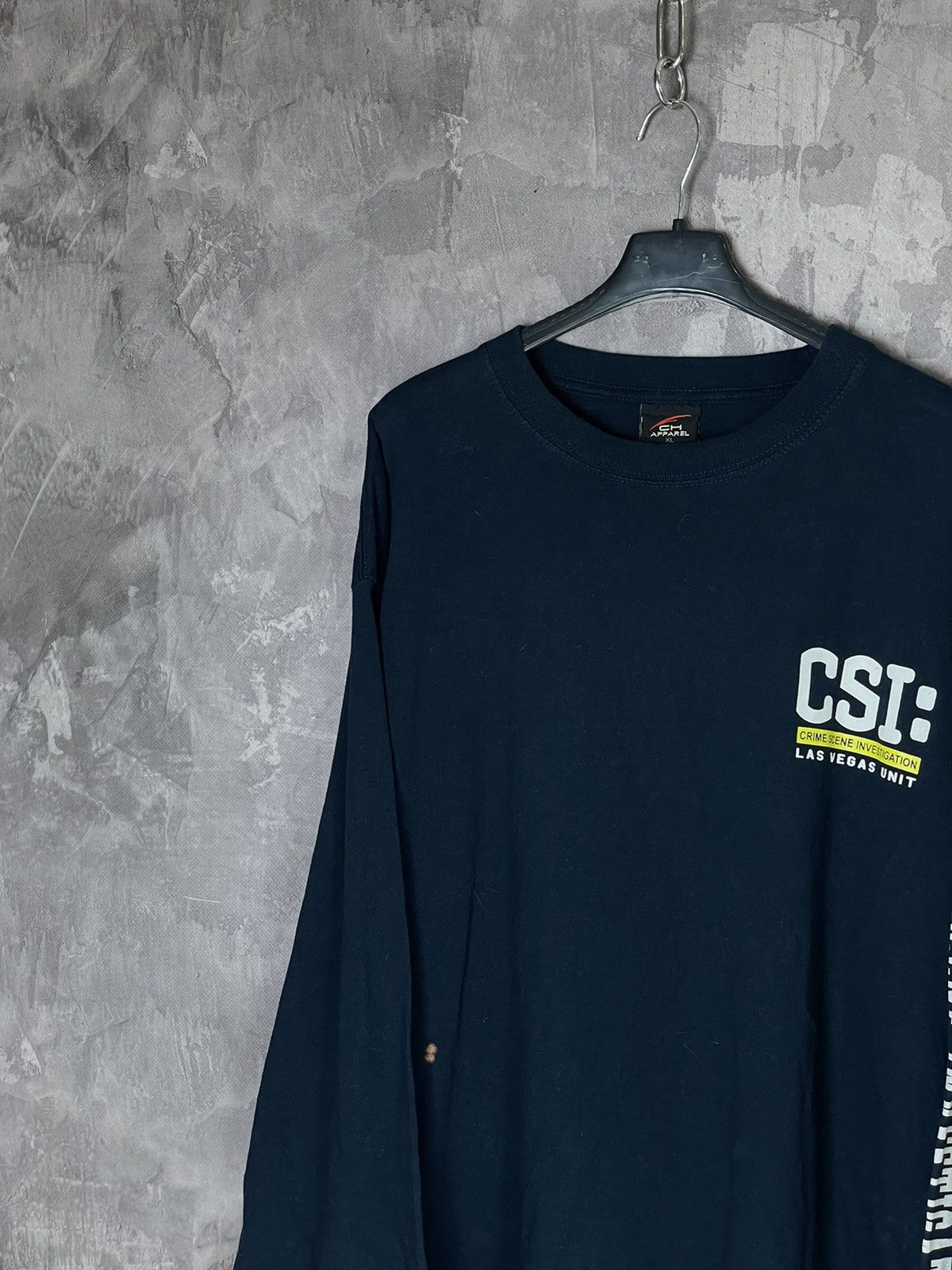 Vintage Vintage Y2K CSI Las Vegas TV Promo Long sleeve T Shirt Size US XL / EU 56 / 4 - 11 Thumbnail