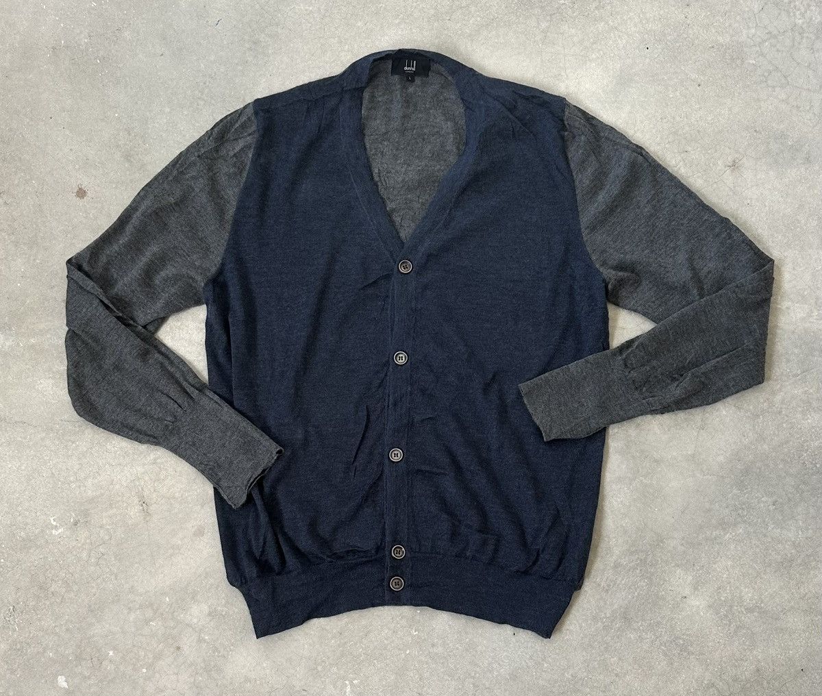 Alfred Dunhill VINTAGE DUNHILL CARDIGAN Size US L / EU 52-54 / 3 - 1 Thumbnail