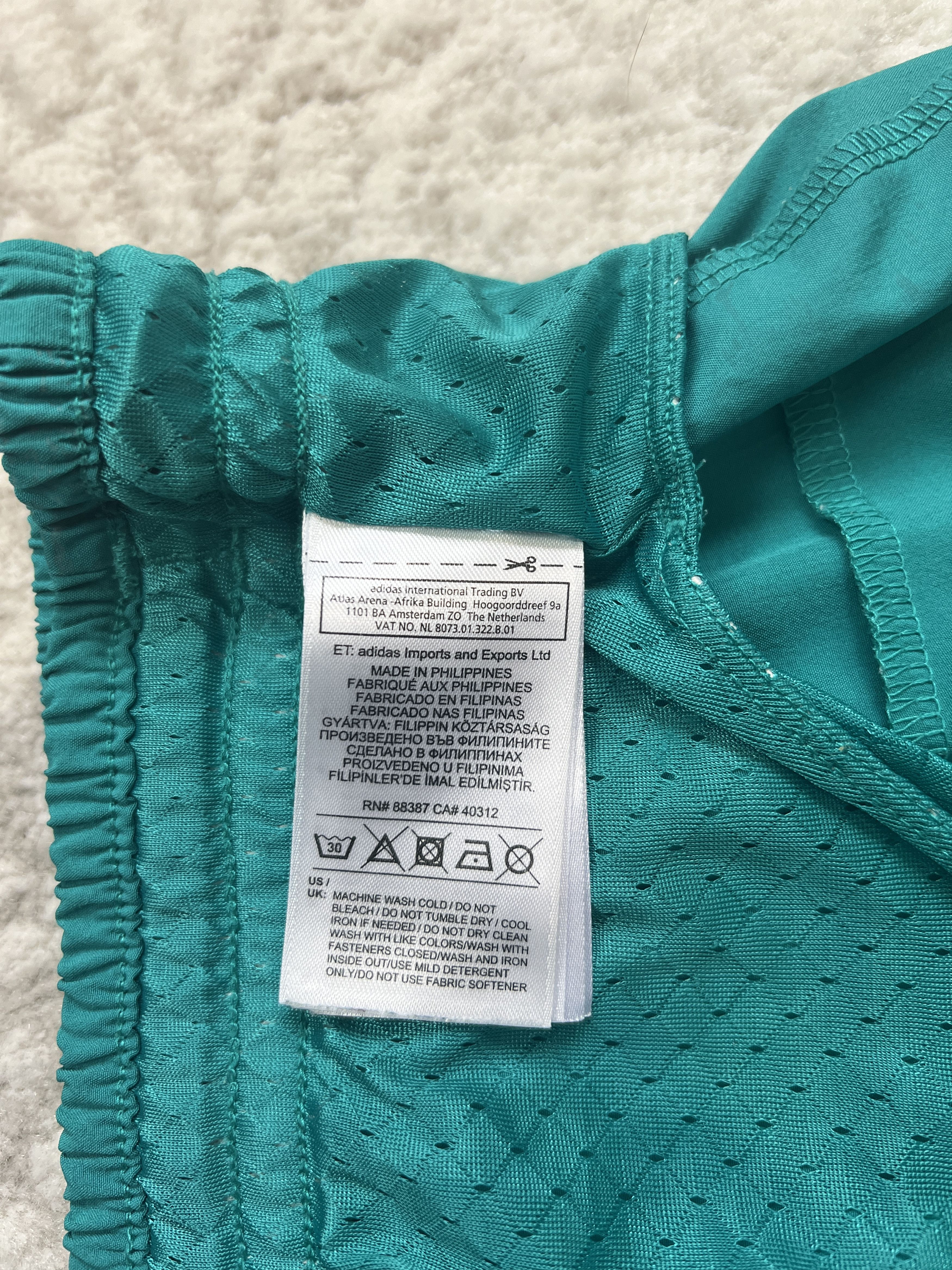 Adidas Adidas Supernova Climalite Running Shorts Teal XS Size 25" / US 0 / IT 36 - 16 Thumbnail