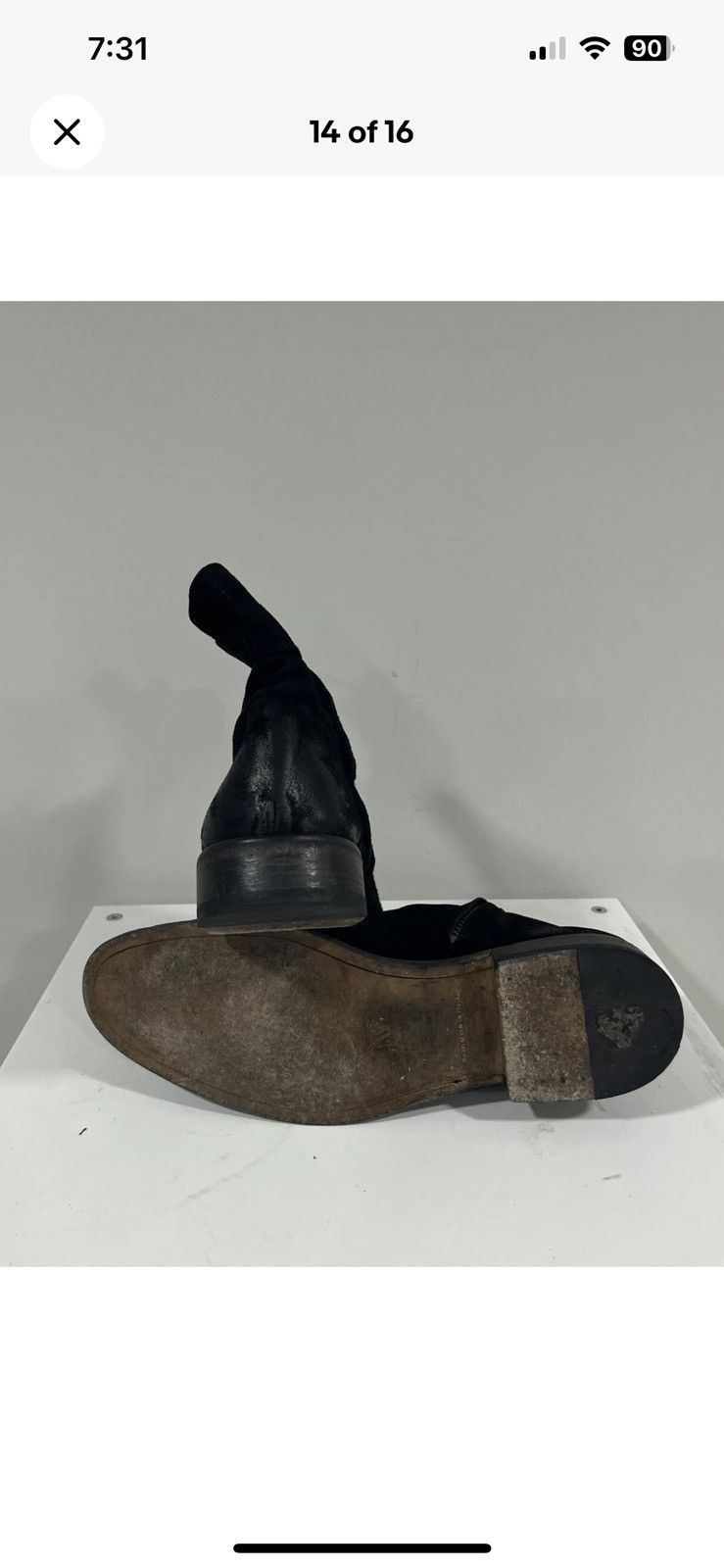 John Varvatos Morrison suede sharpei boot. Size 9.5 Size US 9.5 / EU 42-43 - 7 Thumbnail
