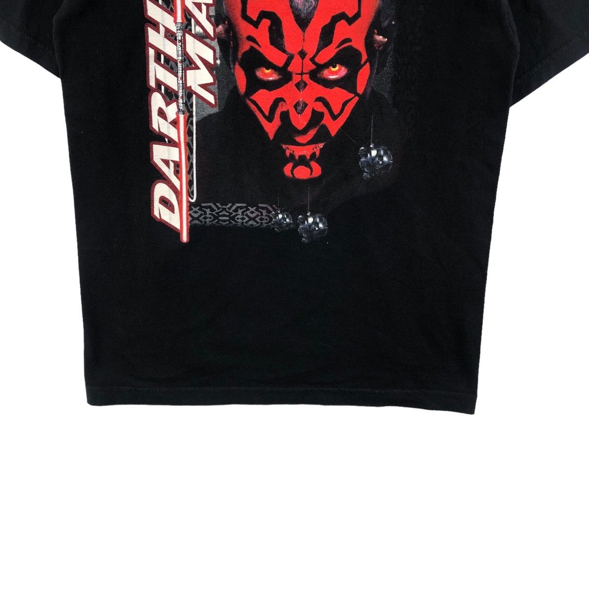 Star Wars × Vintage Pick!! Vtg 90's DARTH MAUL Star Wars Top Tee Tshirt Size US S / EU 44-46 / 1 - 4 Thumbnail