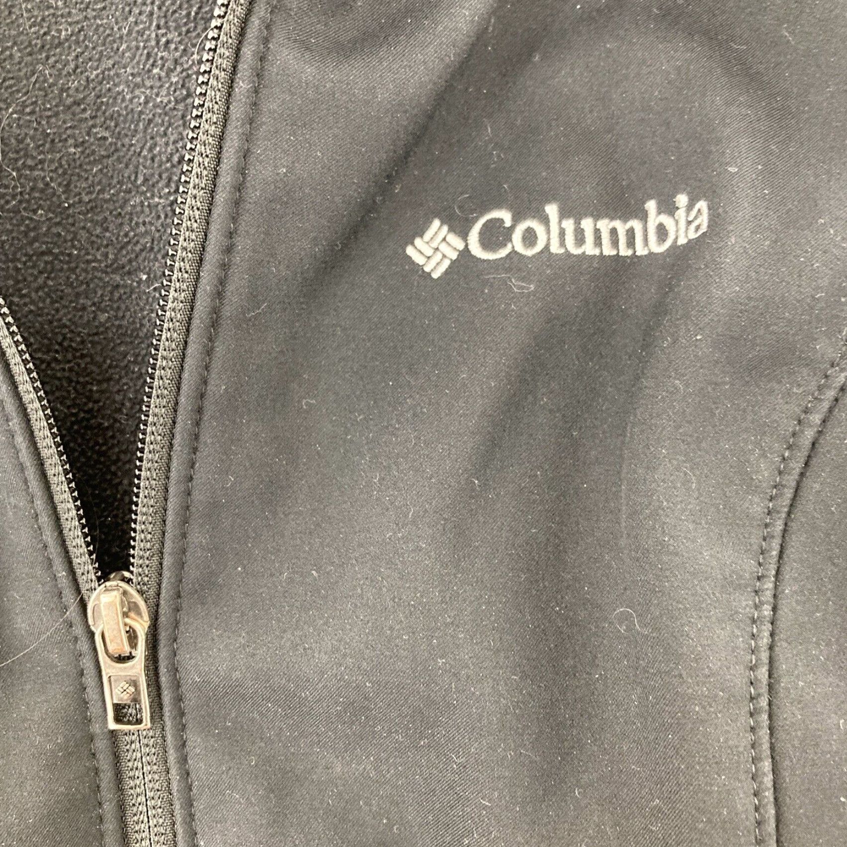 Vintage Columbia Jacket Womens Extra Small Black Full Zip Outdoor Hiking Size XS / US 0-2 / IT 36-38 - 3 Thumbnail
