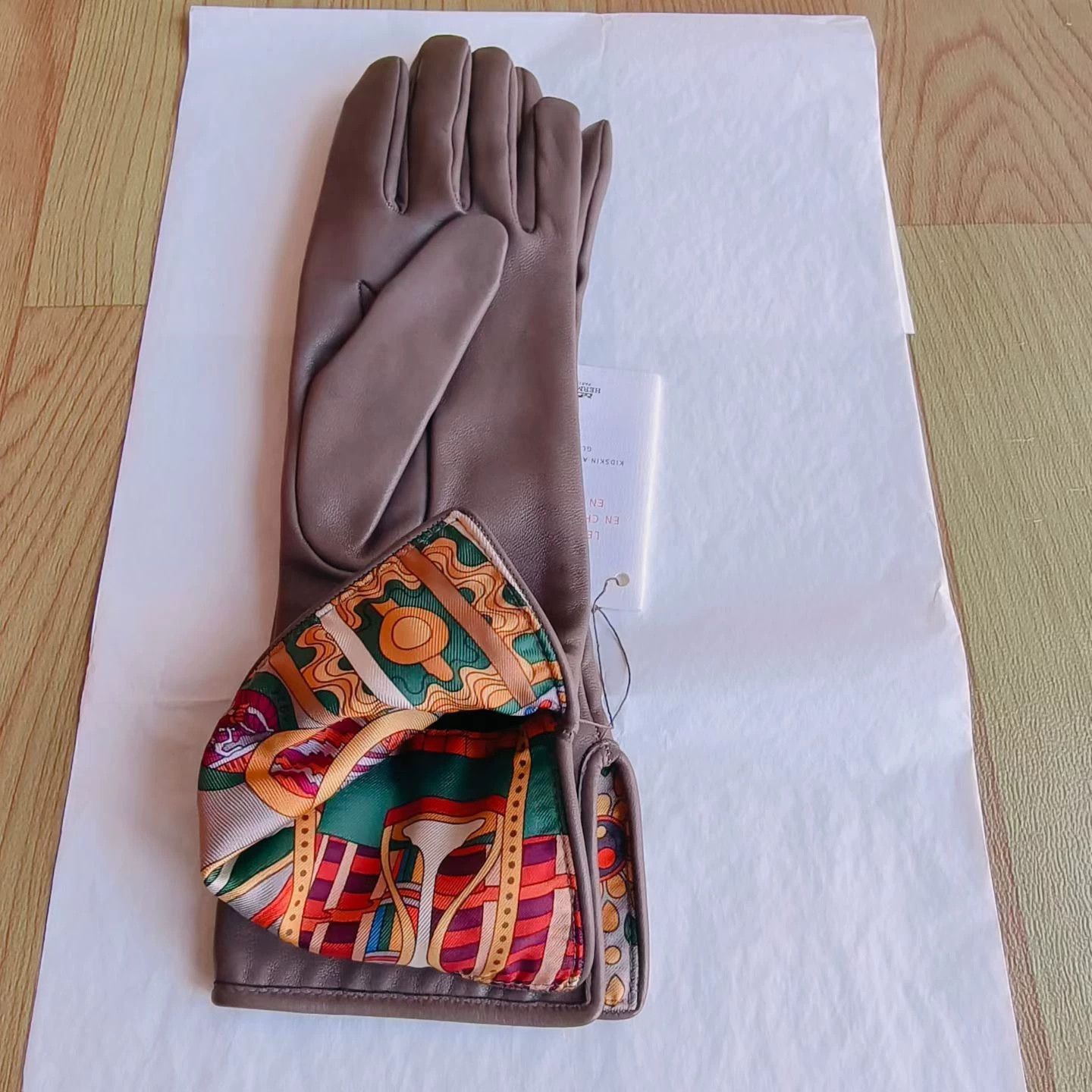 Hermes Hermes lambskin gloves Size ONE SIZE - 4 Thumbnail