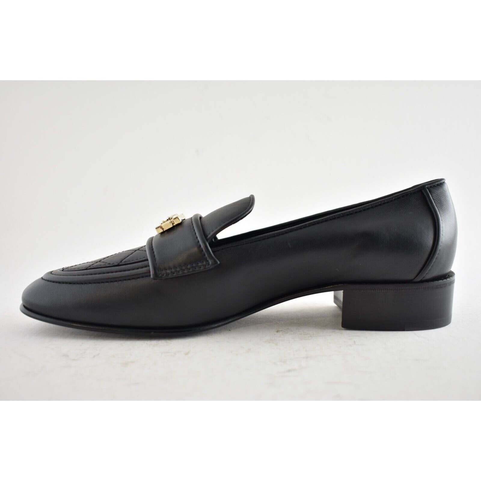Chanel 20B Quilted Boy Lego Metal CC Mule Slip Flat Loafer 41.5 Size US 11.5 / IT 41.5 - 6 Thumbnail