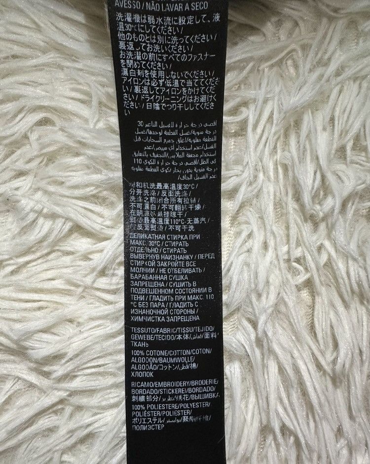 Balenciaga Balenciaga FW22 Mud Dyed War Horse Show Flag Navy Embroidere Size US L / EU 52-54 / 3 - 10 Thumbnail