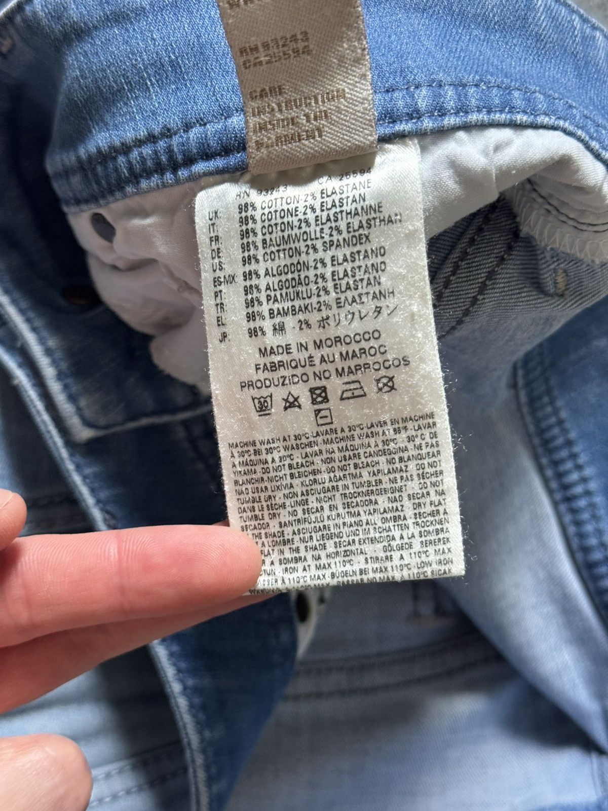 Diesel Diesel 32/32 Sleenker denim pants jeans trousers y2k casual Size US 32 / EU 48 - 12 Thumbnail