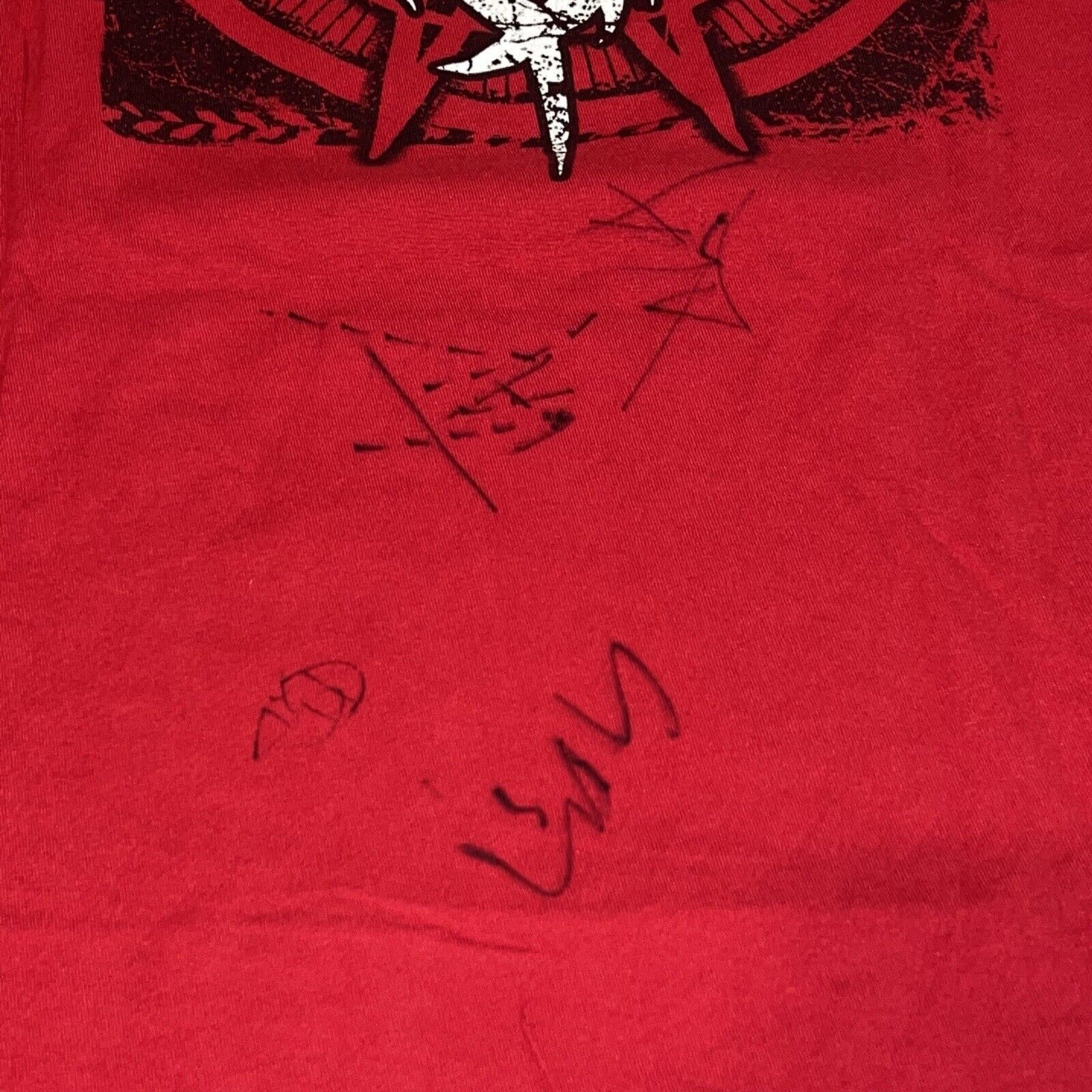 Slipknot SLIPKNOT Autographed Signed Shirt Mens 2XL IOWA DEVIL GOAT Size US XXL / EU 58 / 5 - 5 Thumbnail