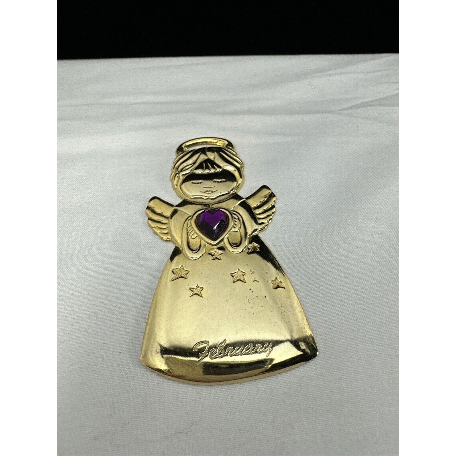 Unknown London Gloria Duchin 2000 Christmas Ornament February Birthstone Size ONE SIZE - 4 Thumbnail