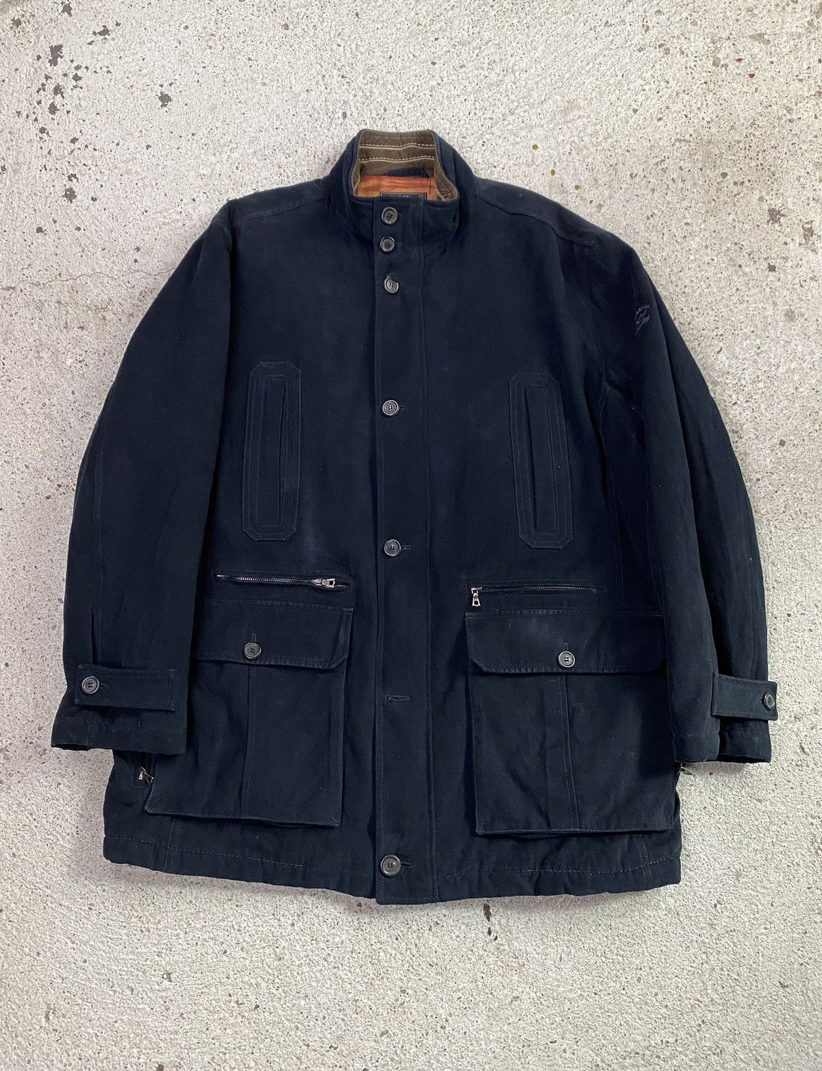 Paul & Shark Paul and shark cape coat navy trench vintage Size US XXL / EU 58 / 5 - 2 Thumbnail