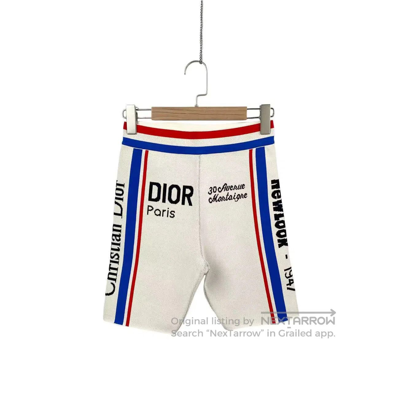 Dior Dior Striped monogram print knit shorts| Size 25" / US 0 / IT 36 - 1 Thumbnail
