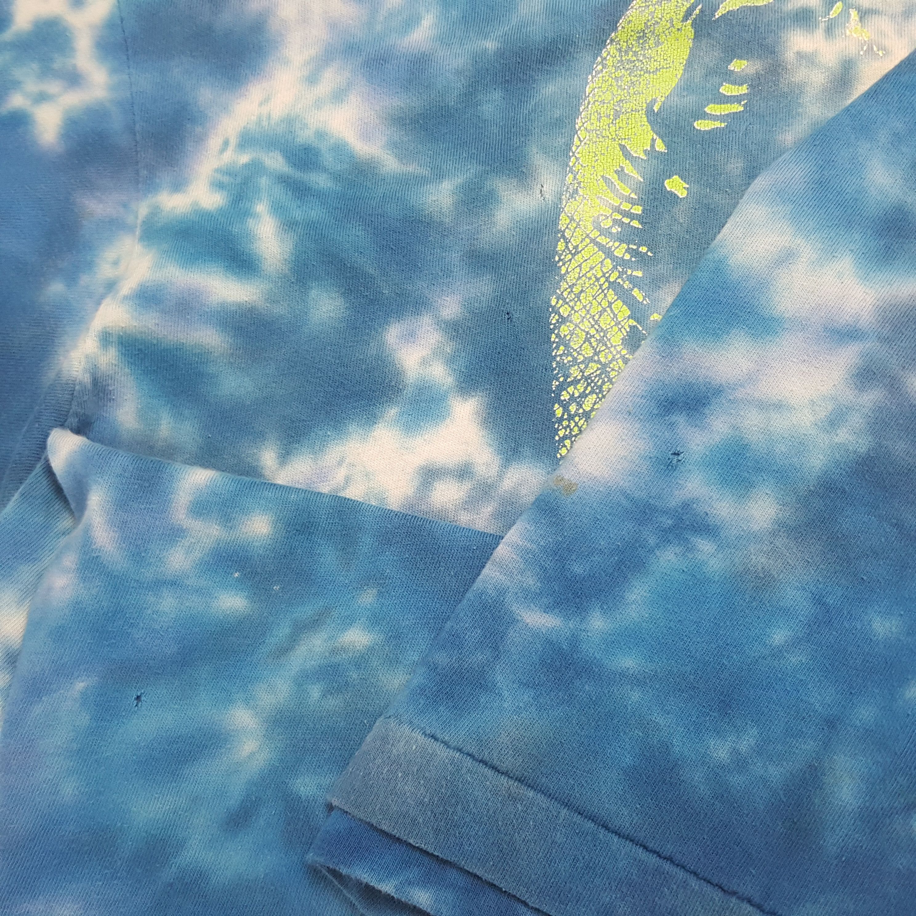 Band Tees Vintage Jim Morison American Solo Singer Tiedye Tshirt RR1 Size US XXL / EU 58 / 5 - 5 Thumbnail