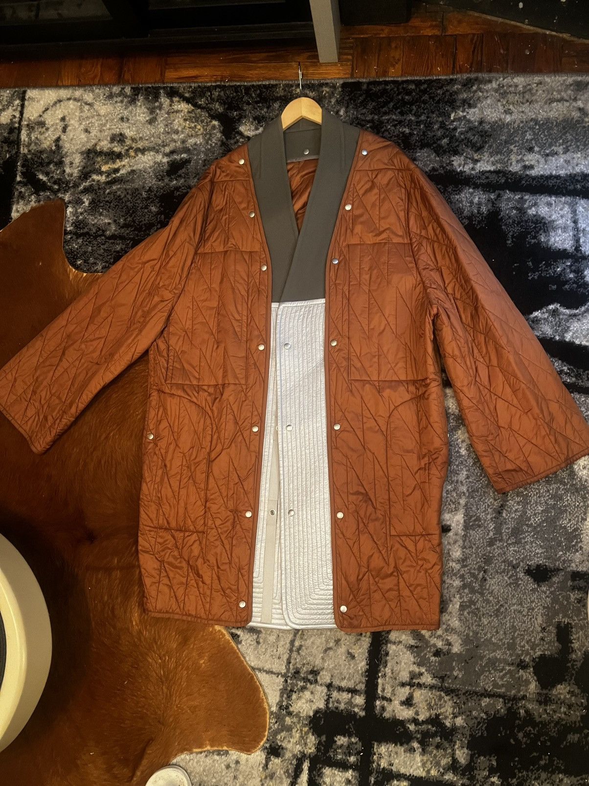 Rick Owens Rick Owens F/w LARRY Quilted Parka Size US M / EU 48-50 / 2 - 6 Thumbnail