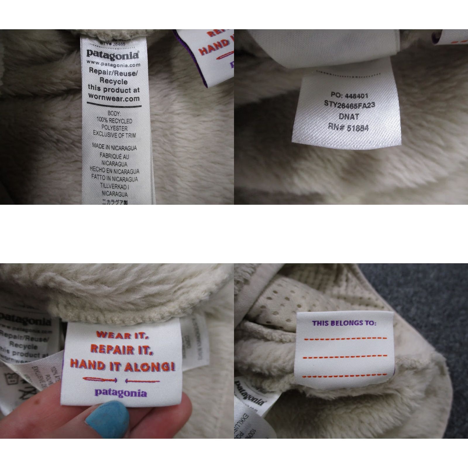 Patagonia Patagonia Jacket Womens S Beige Snap T Fleece Camping Outdoor Hiking Size S / US 4 / IT 40 - 8 Thumbnail