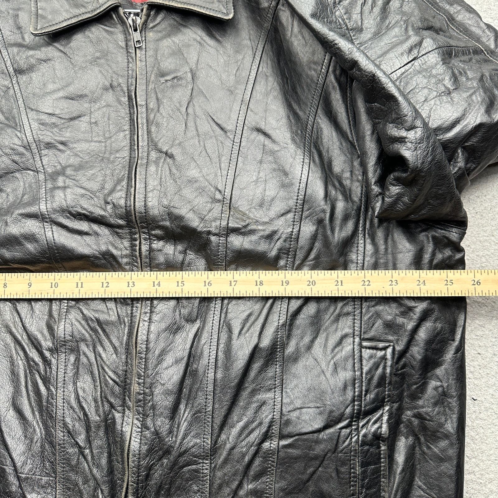 Wilsons Leather Vintage Wilsons Leather Thinsulate Jacket Men 2XLT Black Size US XXL / EU 58 / 5 - 4 Thumbnail
