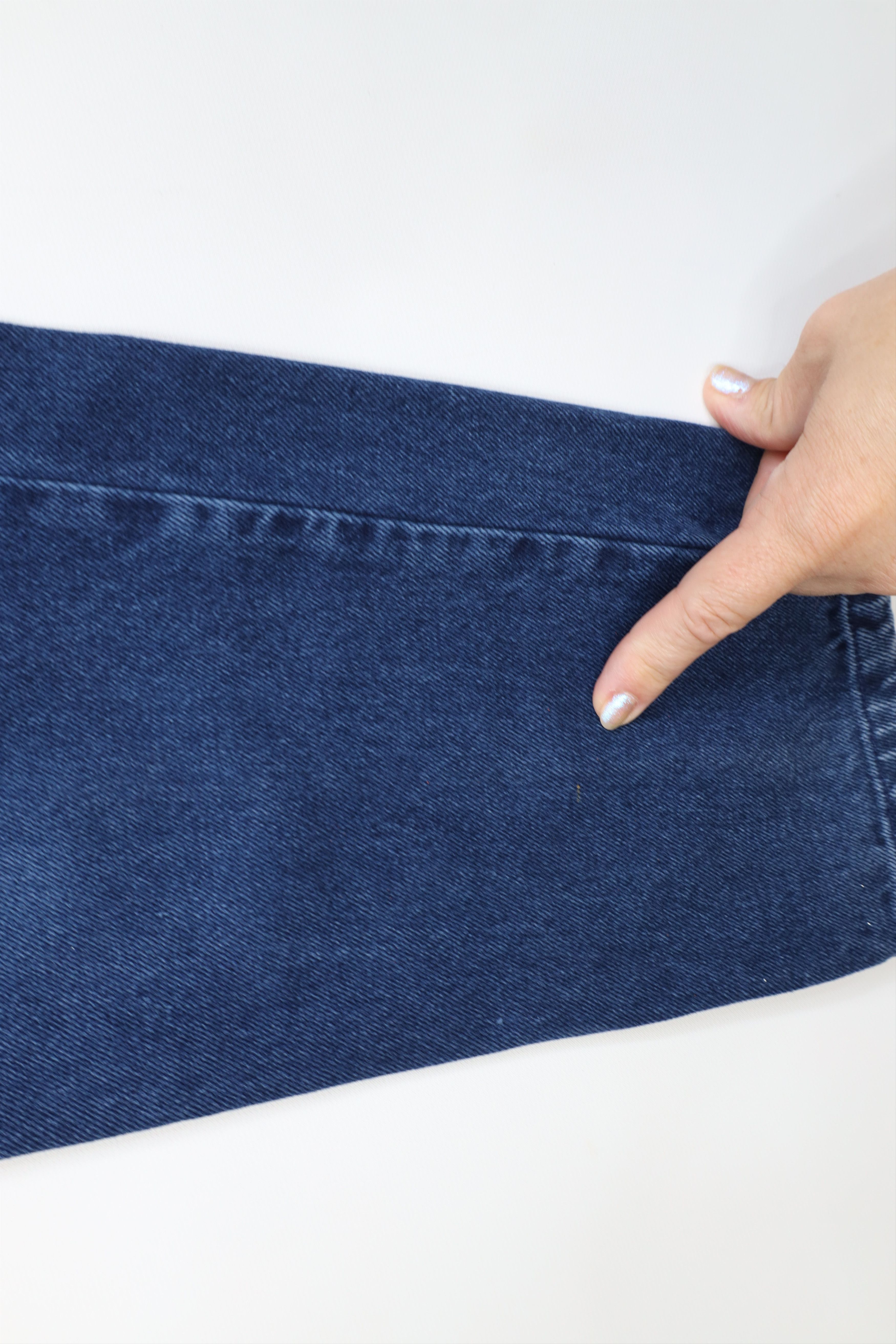 Vintage Vintage 90s Streetwear Hand Painted Cherry Tapered Leg Jeans Size 28" / US 6 / IT 42 - 5 Thumbnail