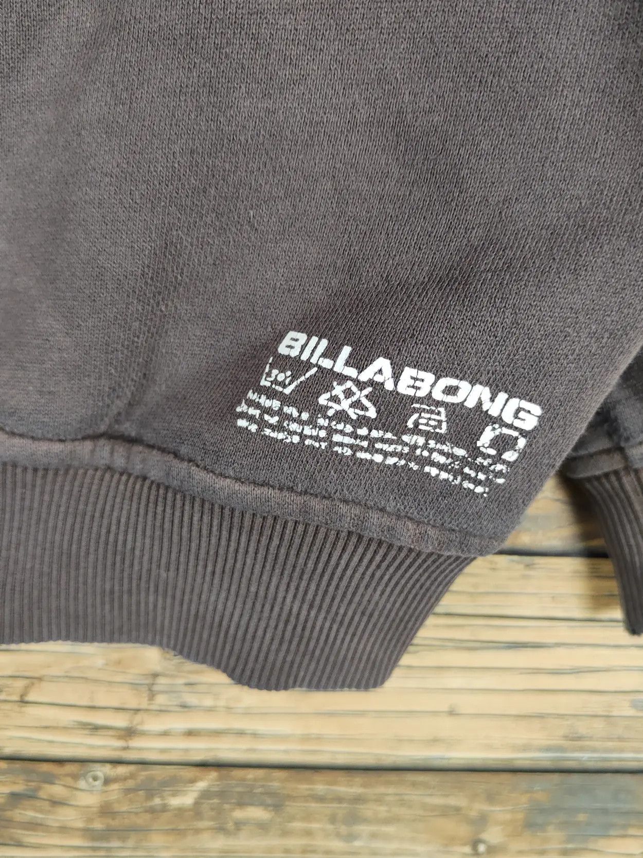 Billabong D Billabong baggie ripped Dark Gray Faded Sweatshirts #W1461 Size US M / EU 48-50 / 2 - 17 Thumbnail