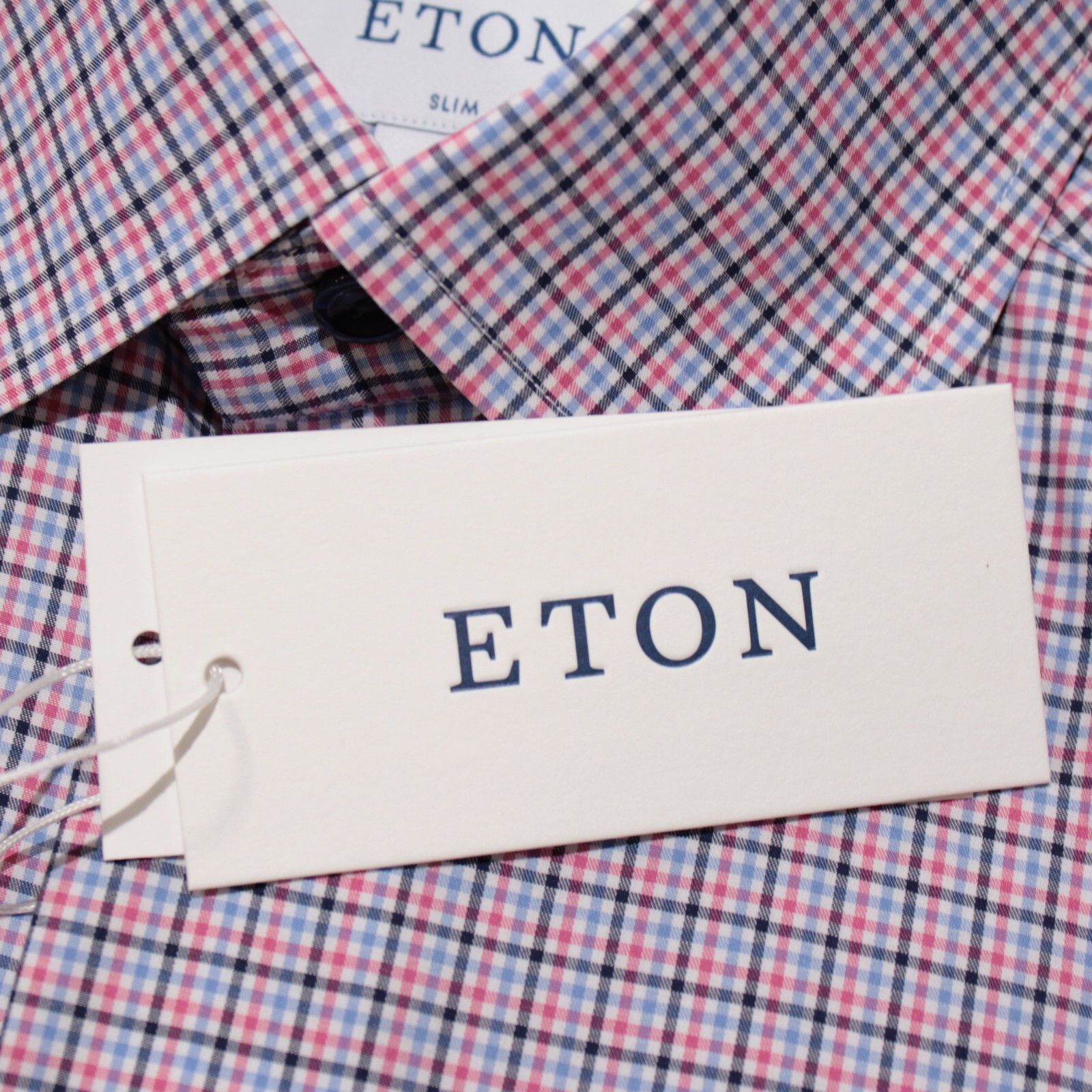 Eton Eton New with tags Shirt Size S US In Blue Size US S / EU 44-46 / 1 - 2 Thumbnail