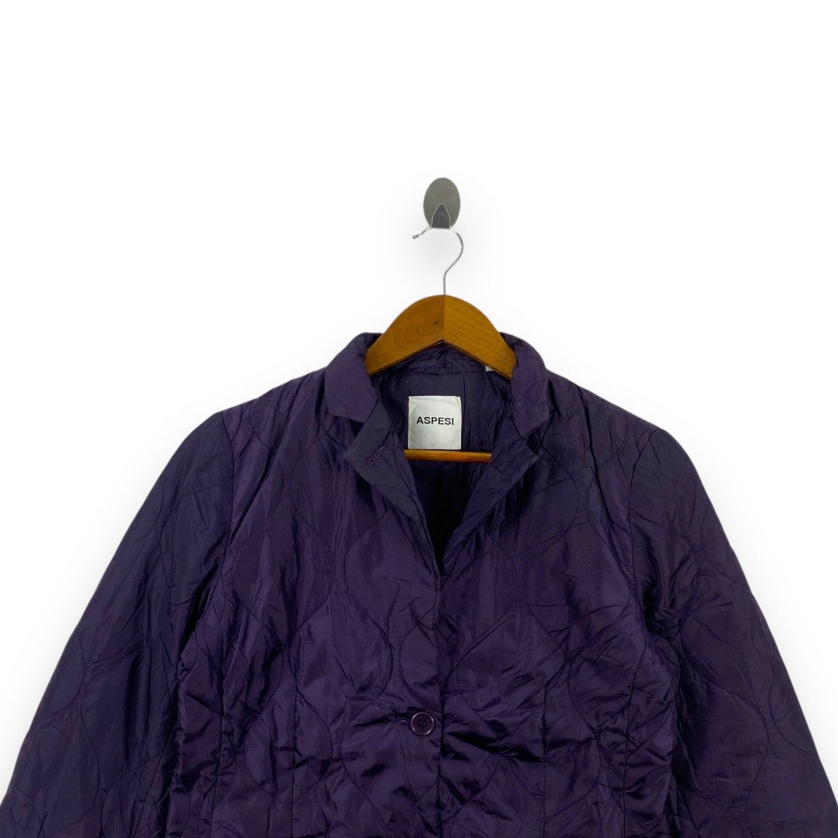 Aspesi Vintage ASPESI ITALY Quilted Blazer Jacket Model 8N45 Size S / US 4 / IT 40 - 2 Thumbnail