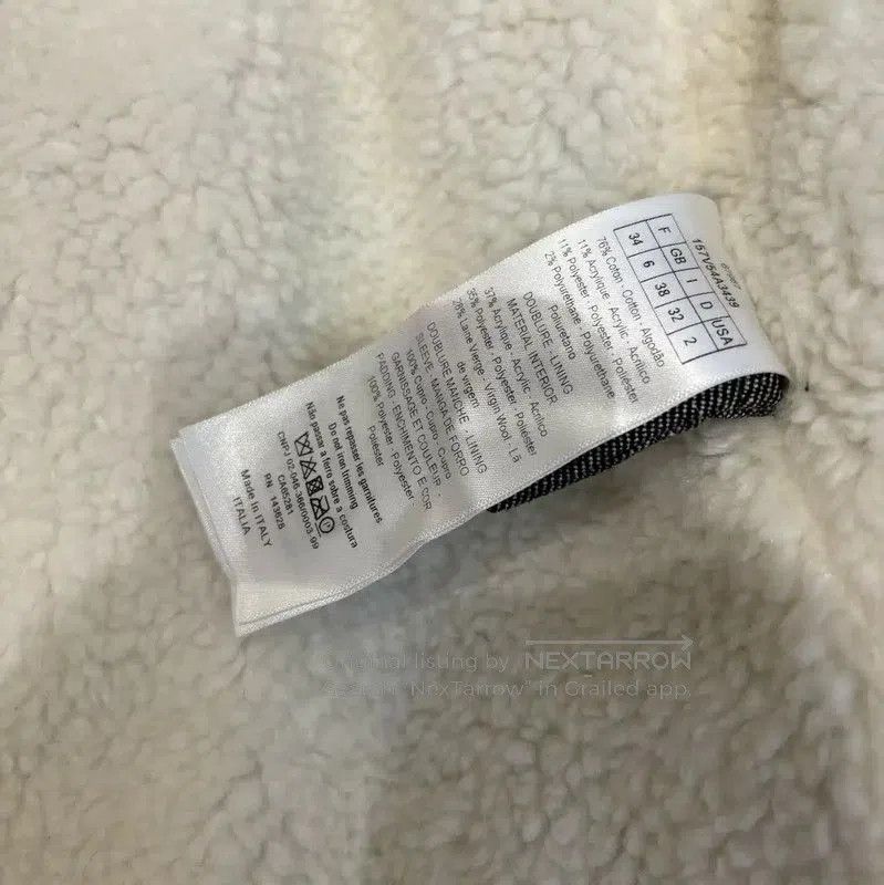 Dior Dior Gray Cotton Mid-Length Coat for Women . Size S / US 4 / IT 40 - 7 Thumbnail